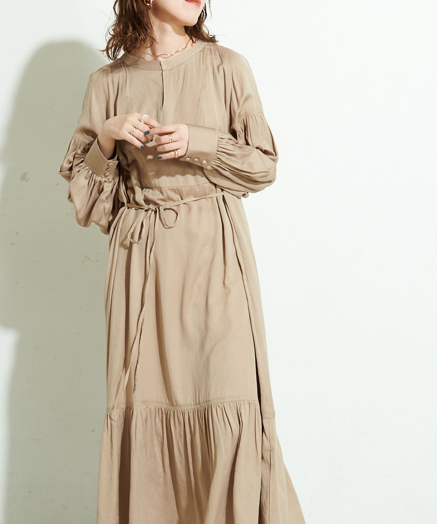 Vtgボイルカフタンワンピース Discoat ディスコート レディース Pal Closet パルクローゼット パルグループ公式ファッション通販サイト