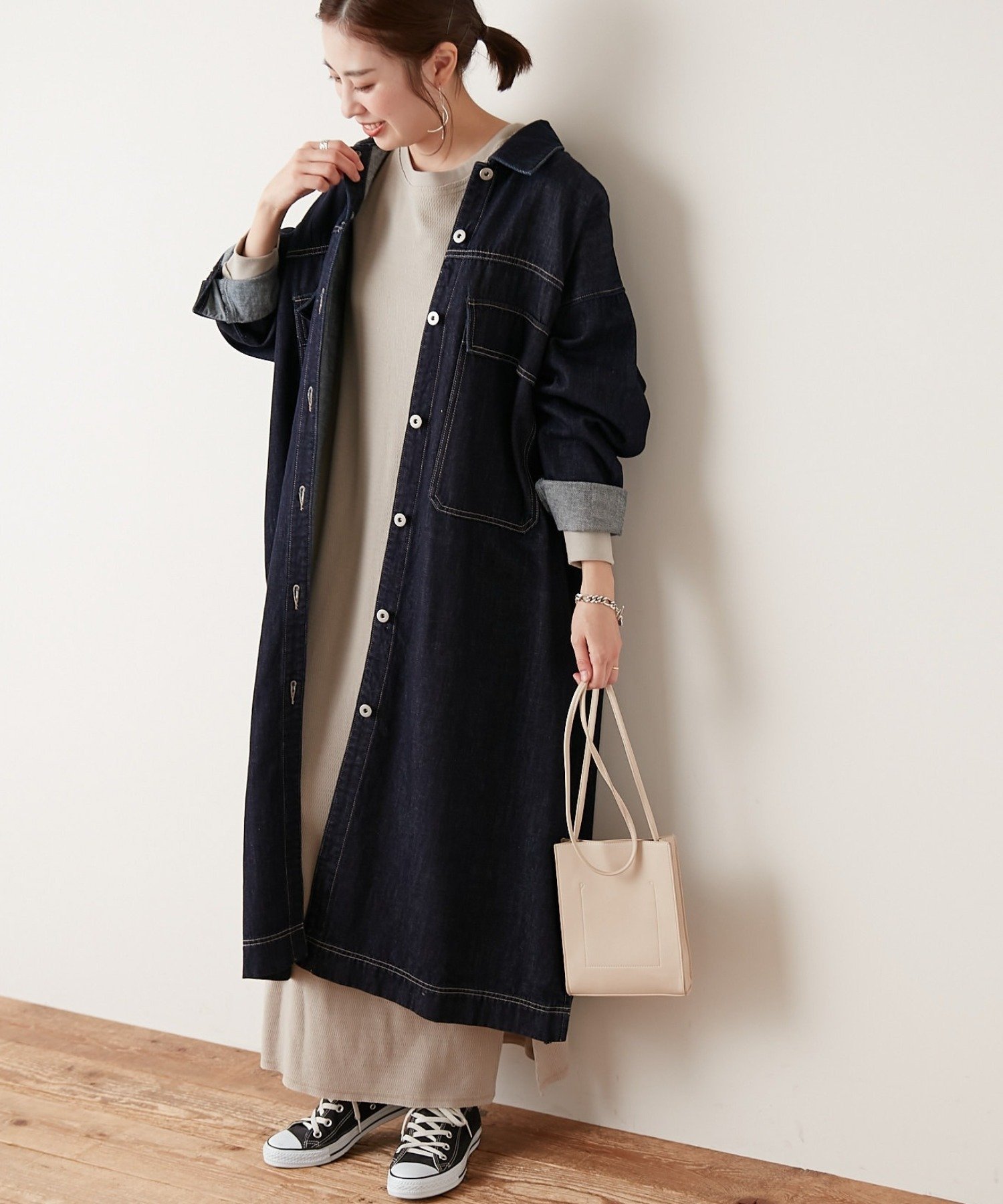 Typydenimビッグポケットコートワンピース Ciaopanic Typy チャオパニックティピー レディース Pal Closet パルクローゼット パルグループ公式ファッション通販サイト