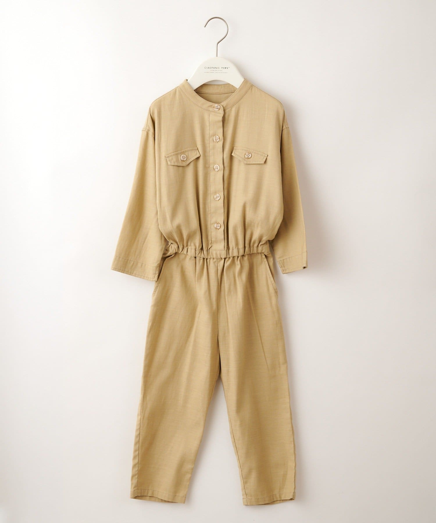 Kids Osoro スタンドカラ ジャンプスーツ Ciaopanic Typy チャオパニックティピー キッズ Pal Closet パルクローゼット パルグループ公式ファッション通販サイト