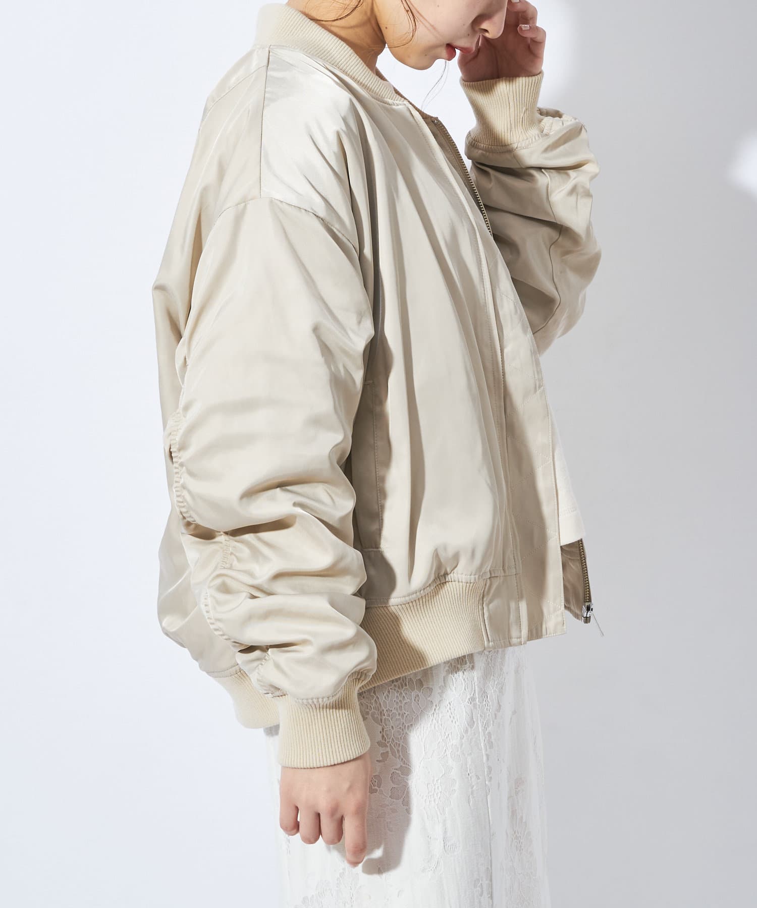 ボリューム袖ma 1ブルゾン Chico チコ レディース Pal Closet パルクローゼット パルグループ公式ファッション通販サイト
