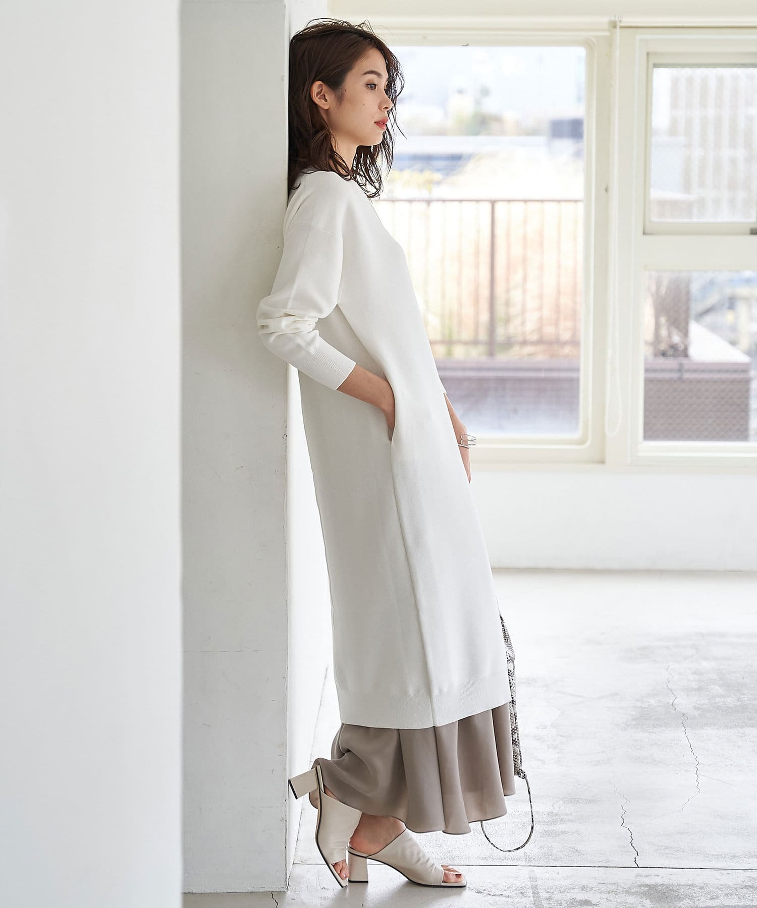 手洗い可 ガーターロングワンピース La Boutique Bonbon ラブティックボンボン レディース Pal Closet パルクローゼット パルグループ公式ファッション通販サイト