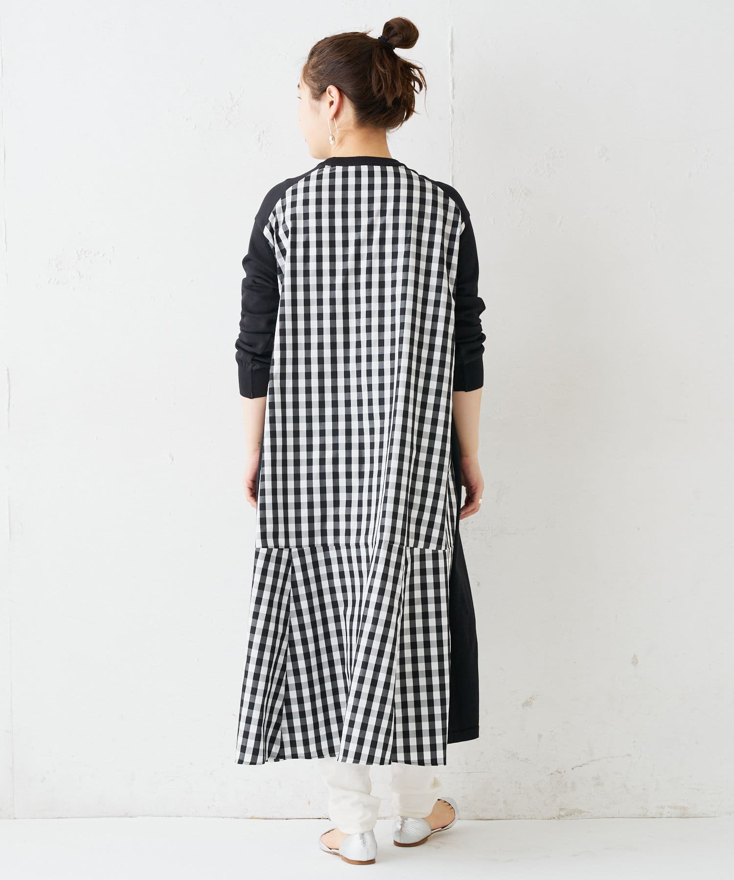 後ろギンガムチェックワンピース Beardsley ビアズリー レディース Pal Closet パルクローゼット パルグループ公式ファッション通販サイト