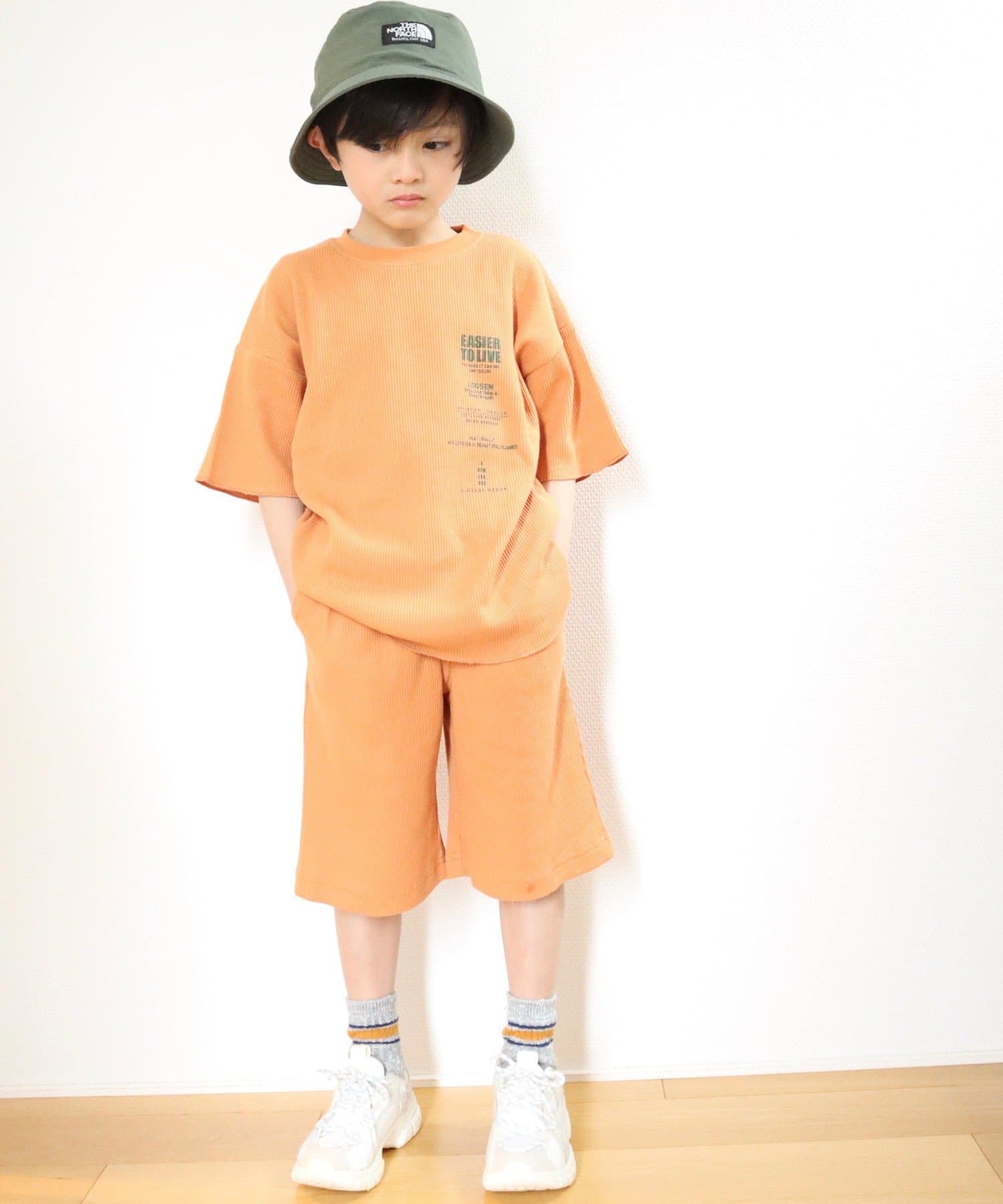 Kids サイドプリント ワッフルセットアップ Ciaopanic Typy チャオパニックティピー キッズ Pal Closet パルクローゼット パルグループ公式ファッション通販サイト