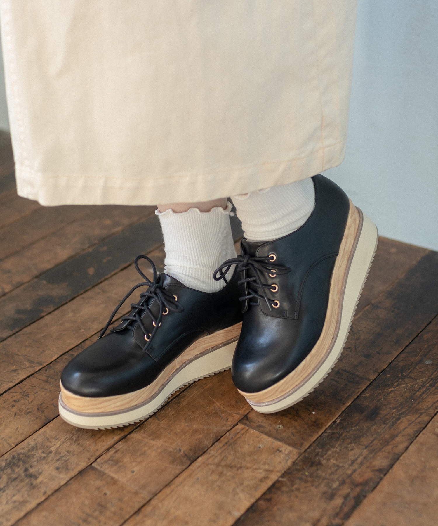 ダブルソールレースアップシューズ Olive Des Olive オリーブ デ オリーブ レディース Pal Closet パルクローゼット パルグループ公式ファッション通販サイト