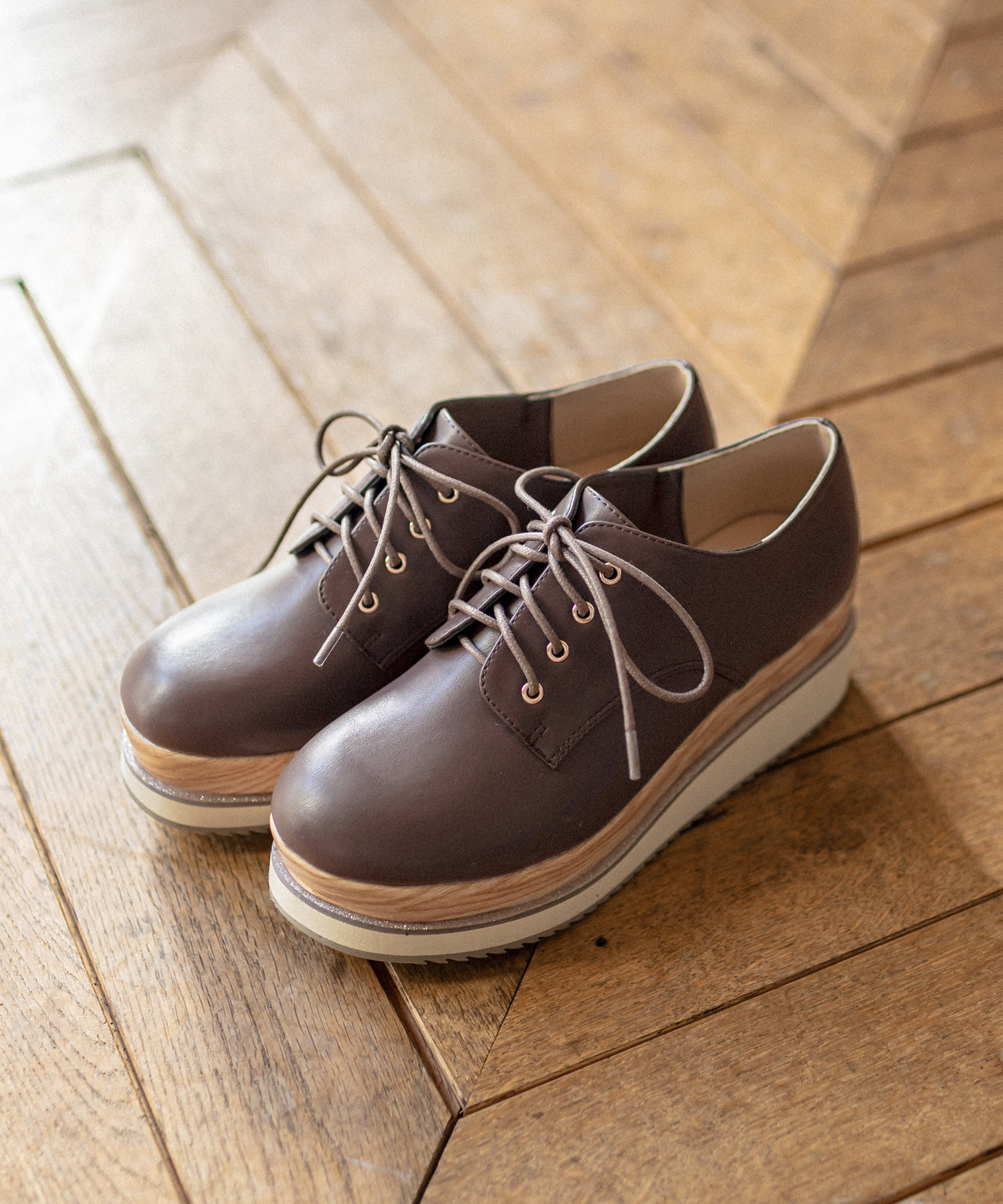 ダブルソールレースアップシューズ Olive Des Olive オリーブ デ オリーブ レディース Pal Closet パルクローゼット パルグループ公式ファッション通販サイト