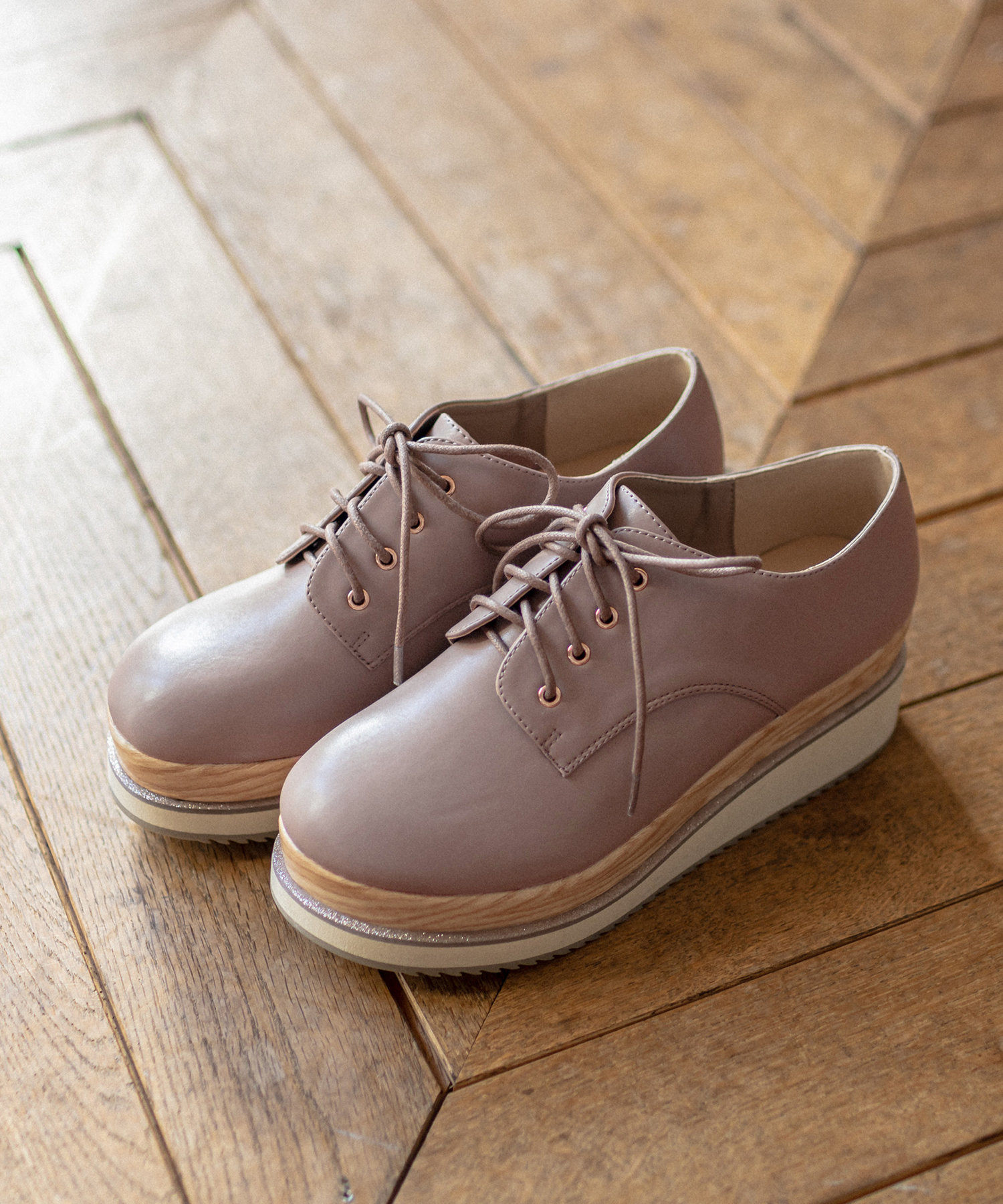 ダブルソールレースアップシューズ Olive Des Olive オリーブ デ オリーブ レディース Pal Closet パルクローゼット パルグループ公式ファッション通販サイト