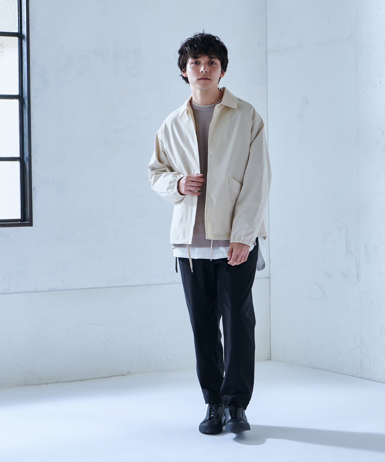 ストレッチコーチjk Discoat ディスコート メンズ Pal Closet パルクローゼット パルグループ公式ファッション通販サイト