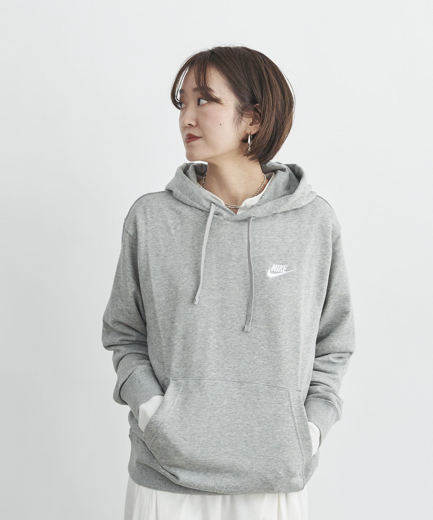 Nike ナイキ Nsw Ft クラブプルオーバーl Sフーディ Doudou ドゥドゥ レディース Pal Closet パルクローゼット パルグループ公式ファッション通販サイト