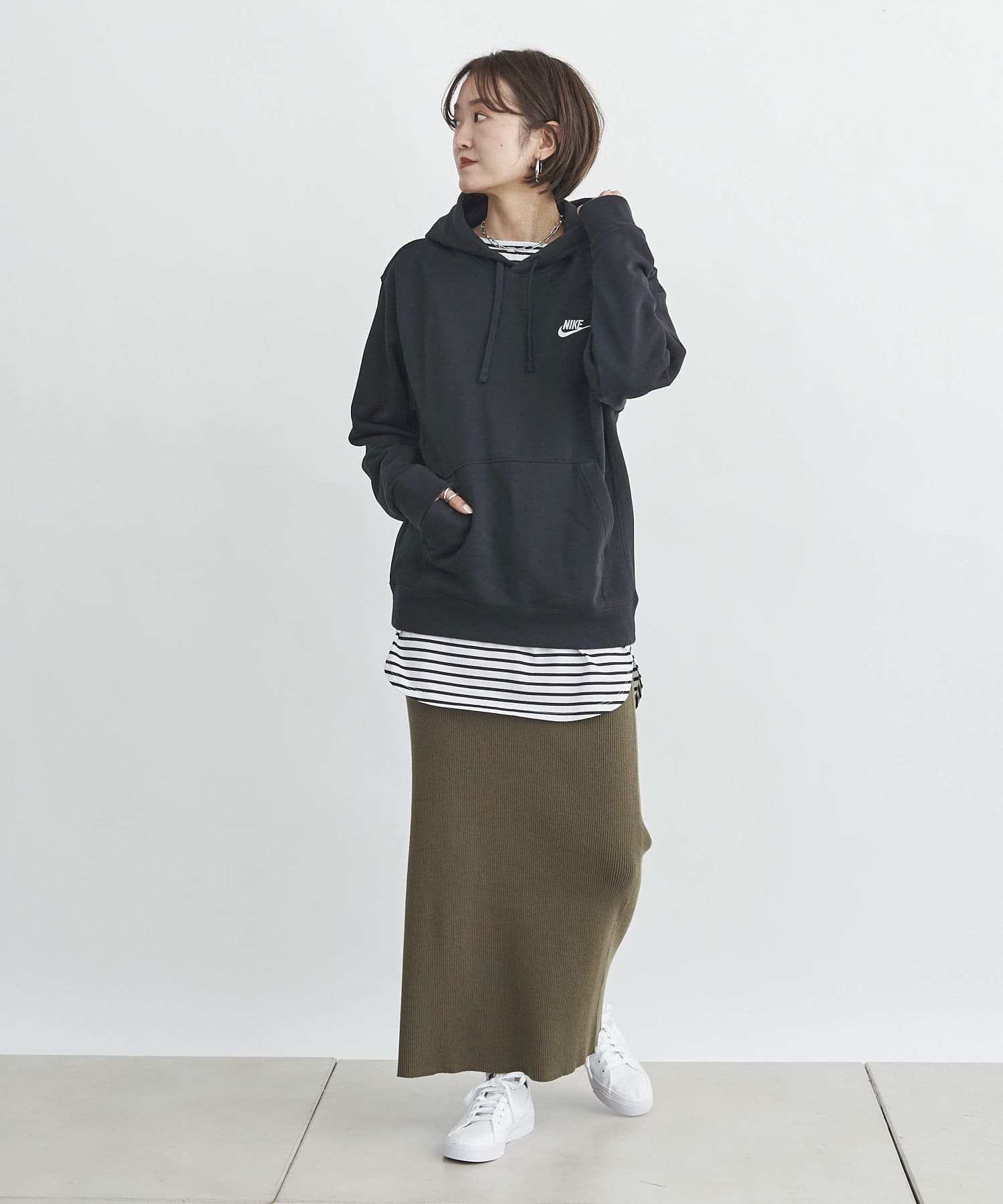 Nike ナイキ Nsw Ft クラブプルオーバーl Sフーディ Doudou ドゥドゥ レディース Pal Closet パルクローゼット パルグループ公式ファッション通販サイト