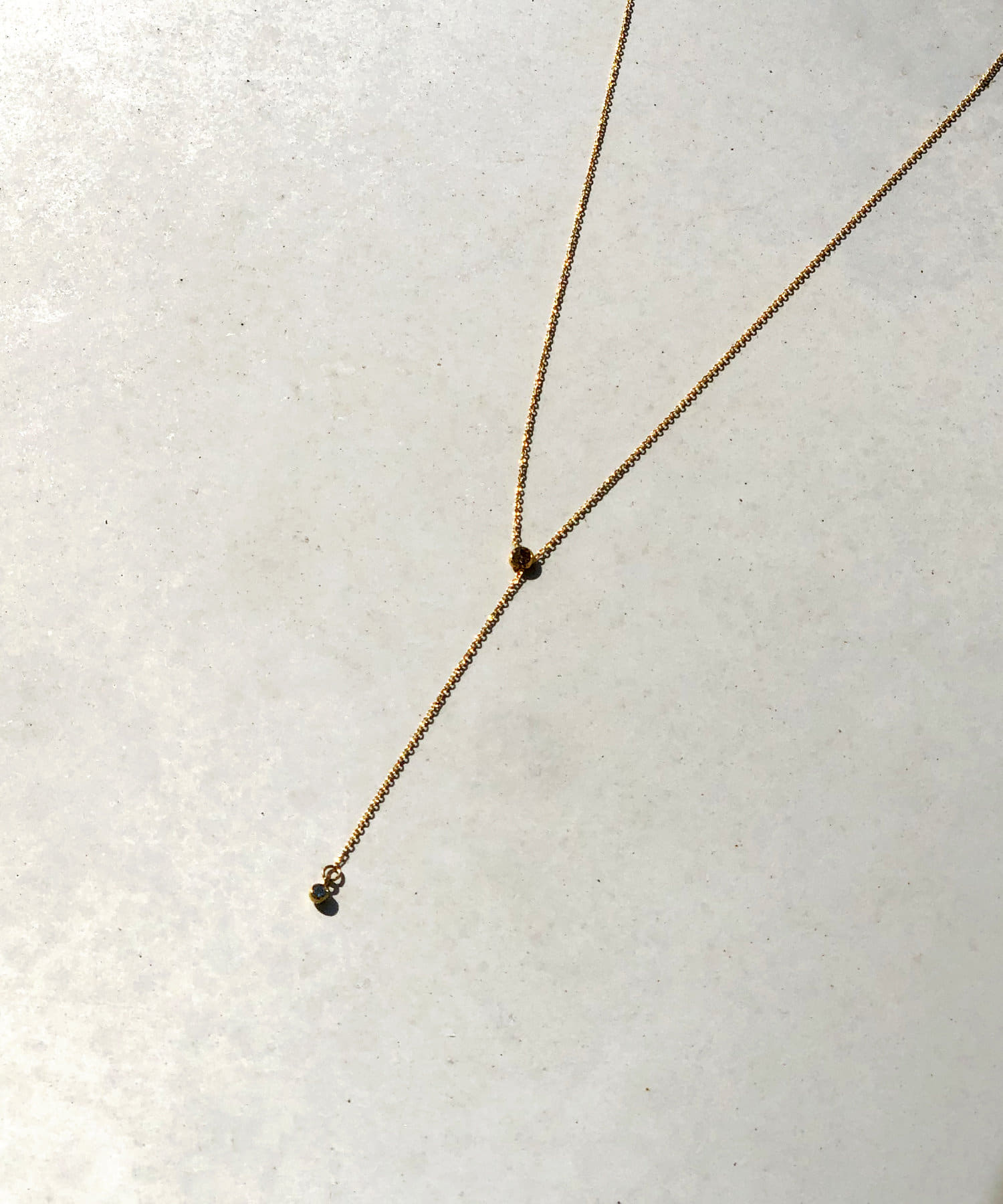 un dix cors(アンディコール) 【《垣内彩未さん着用アイテム》】プチストーンネックレス