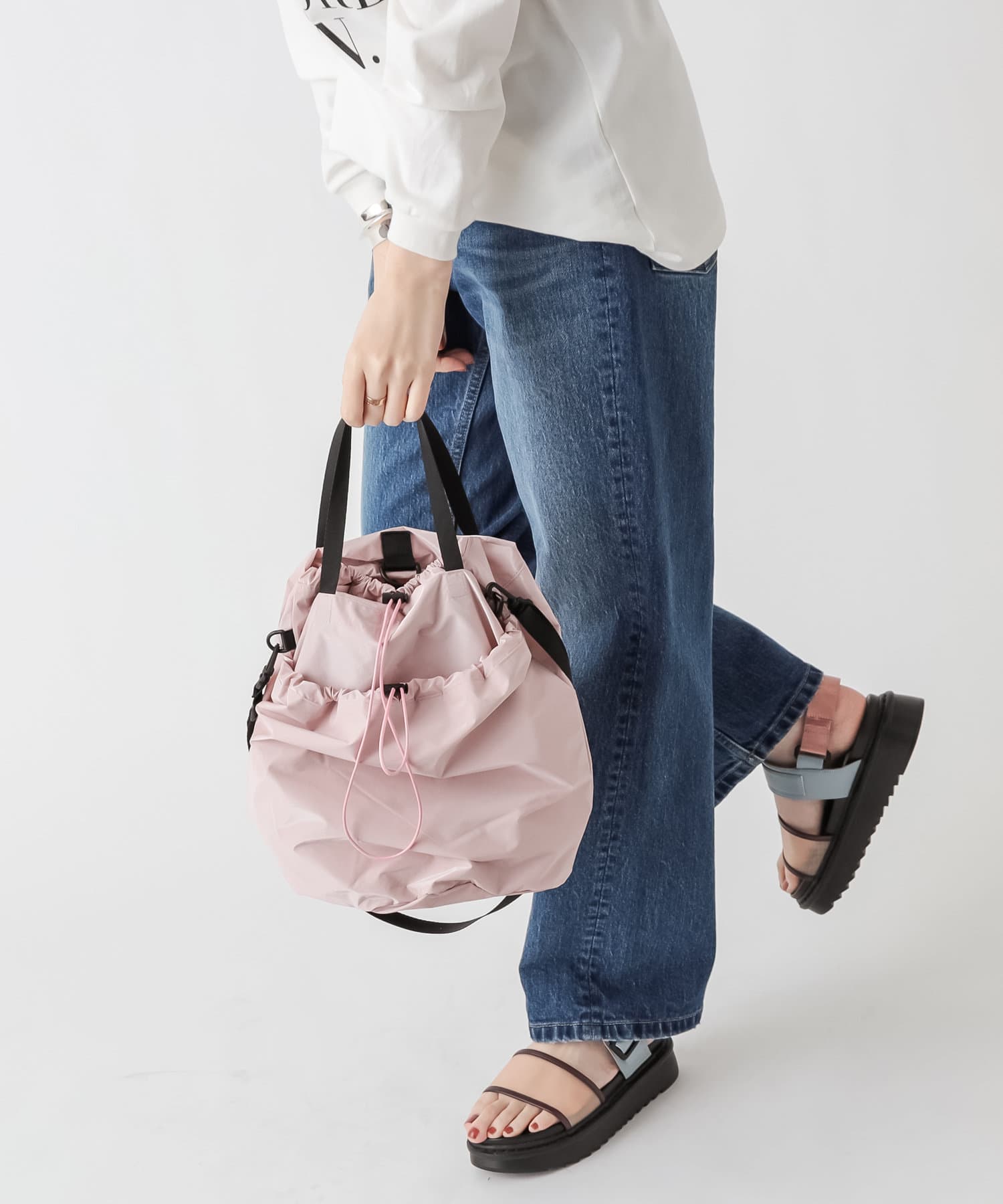 大人スポーティにおすすめ 3wayポケッタブルバッグ Un Dix Cors アンディコール レディース Pal Closet パルクローゼット パルグループ公式ファッション通販サイト