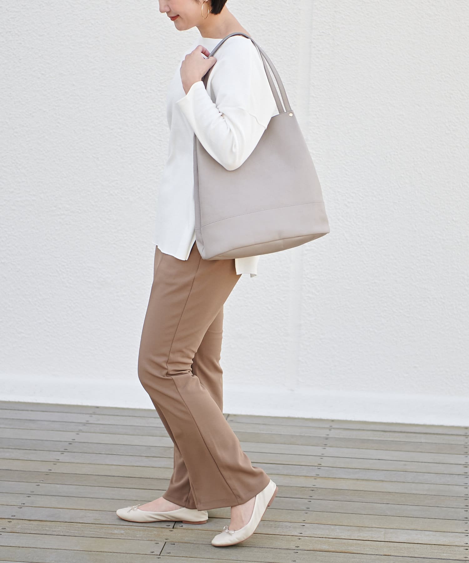 モノグラムプレスバケットトートバッグ Ce 818 Russet ラシット レディース Pal Closet パルクローゼット パルグループ公式ファッション通販サイト