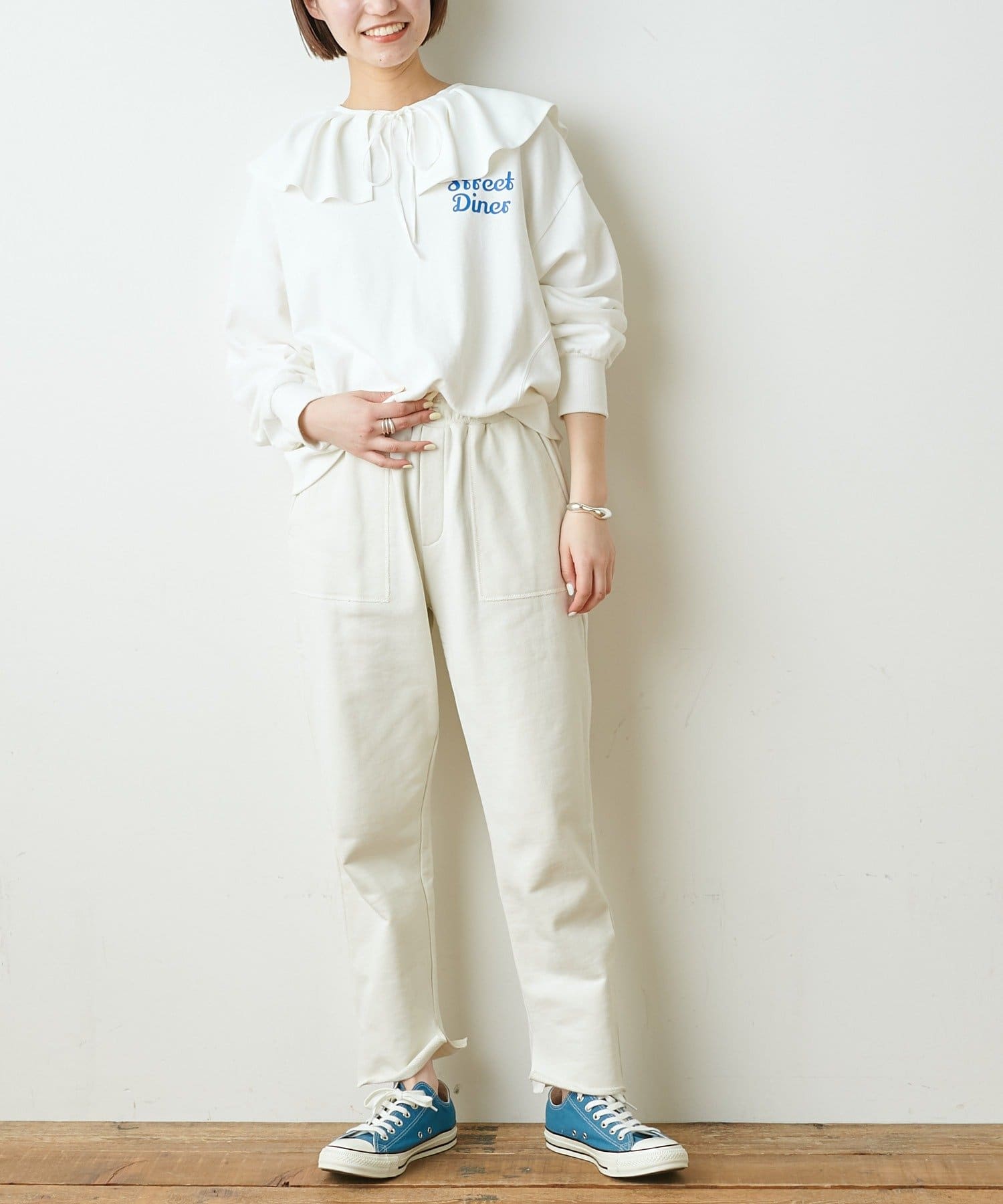 綿麻裏毛ビンテージプリントスウェット Ciaopanic Typy チャオパニックティピー レディース Pal Closet パルクローゼット パルグループ公式ファッション通販サイト