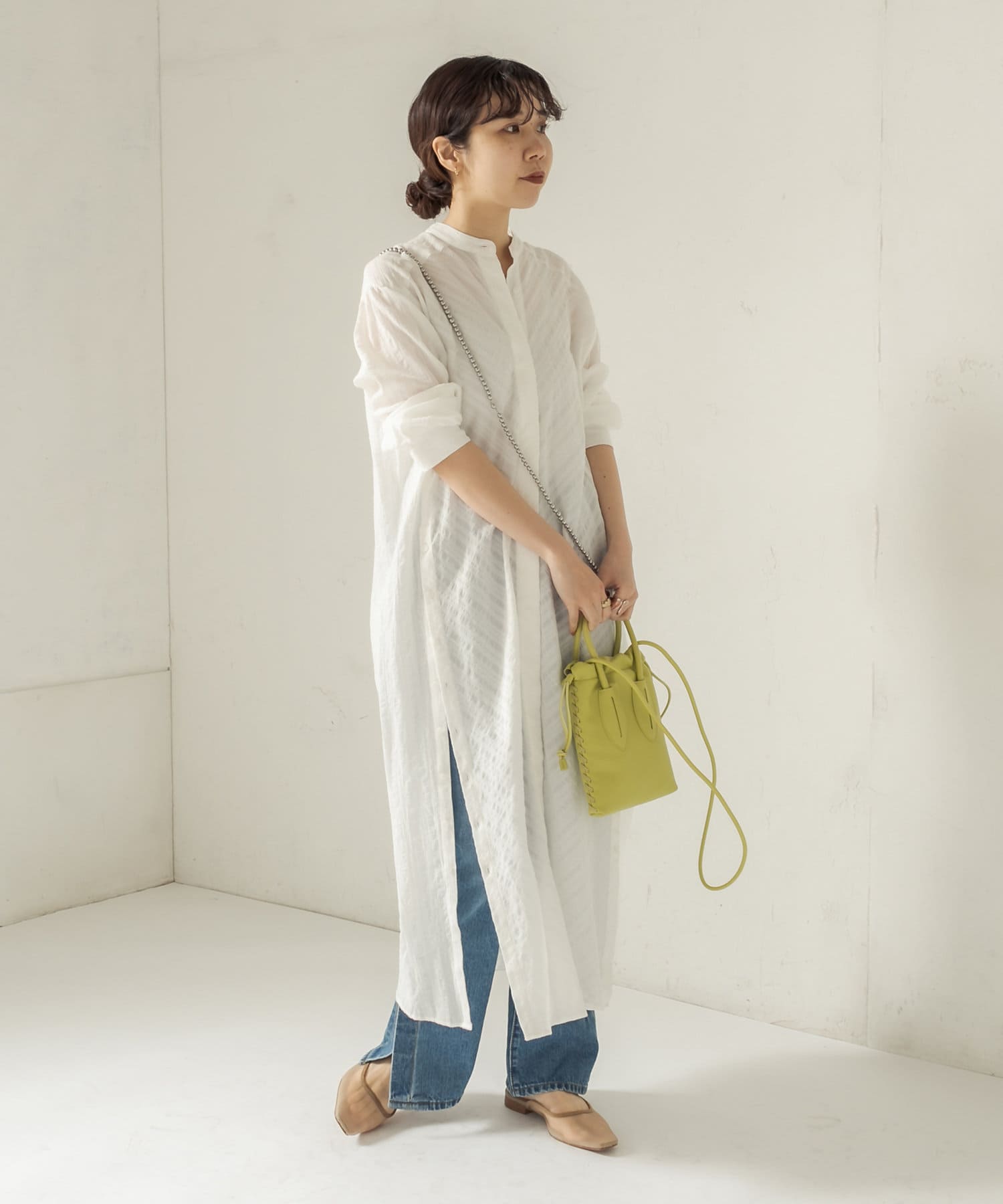 バイアスボタンスリットワンピース Capricieux Le Mage カプリシュレマージュ レディース Pal Closet パルクローゼット パルグループ公式ファッション通販サイト