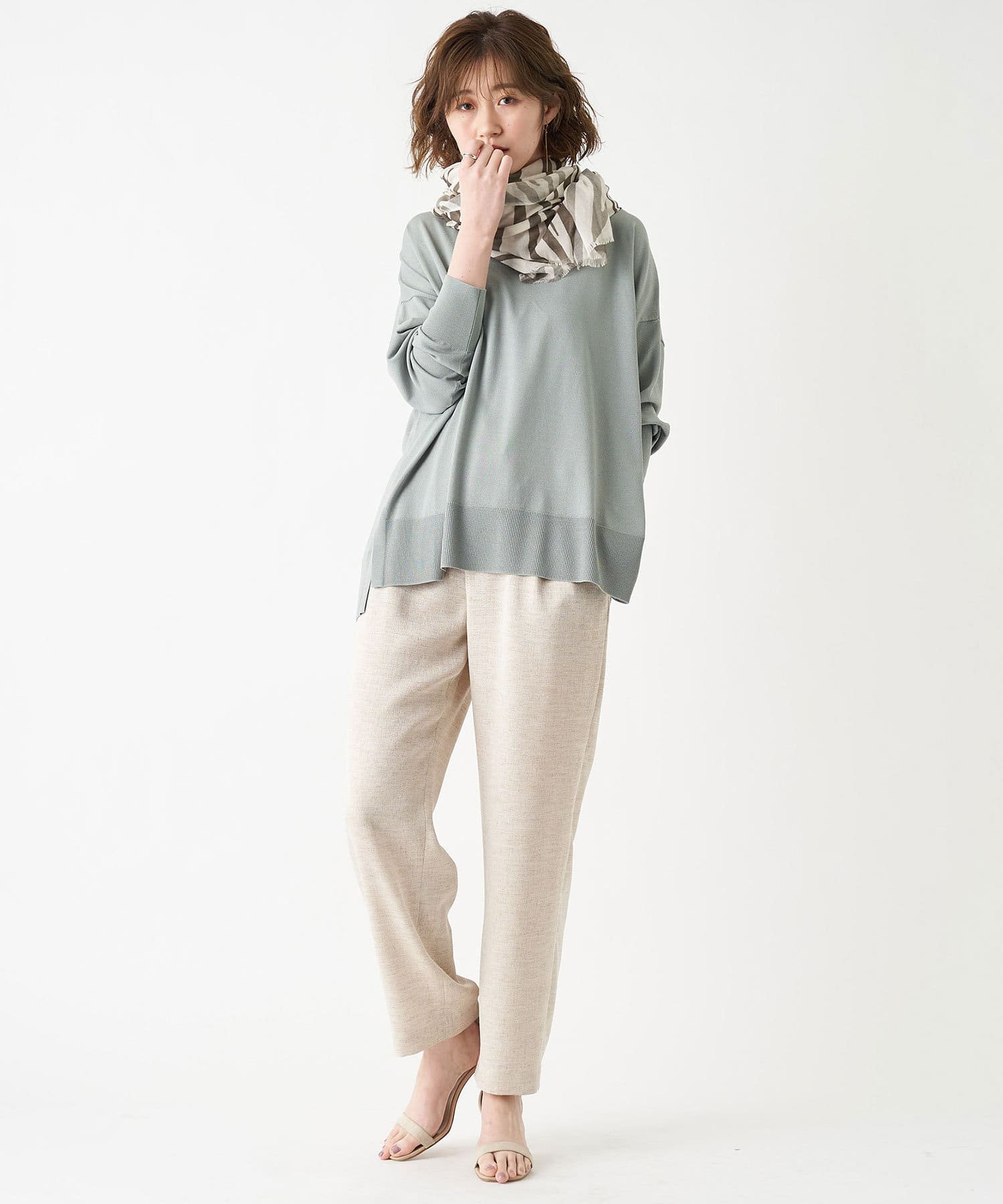 un dix cors(アンディコール) 【MARFA(マーファ)】ゼブラ柄ストール