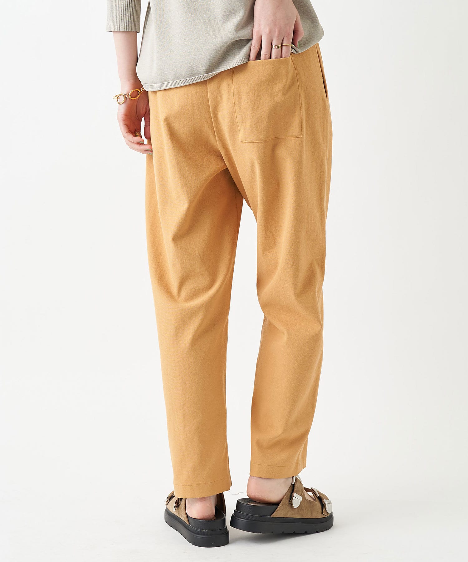 un dix cors(アンディコール) 【日本製のこだわり素材】ドライオックスイージーパンツ