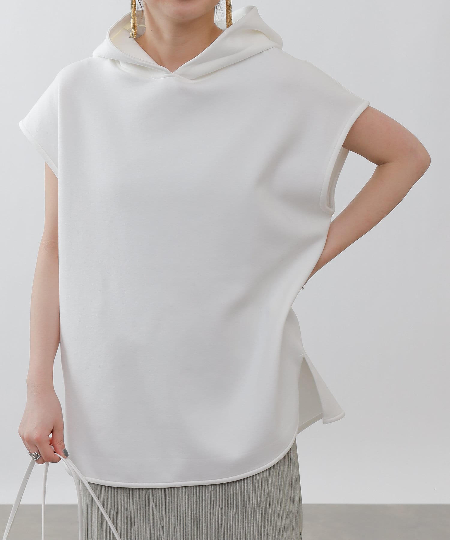 エアリーダンボールノースリーブパーカー Colony 2139 コロニー トゥーワンスリーナイン レディース Pal Closet パルクローゼット パルグループ公式ファッション通販サイト