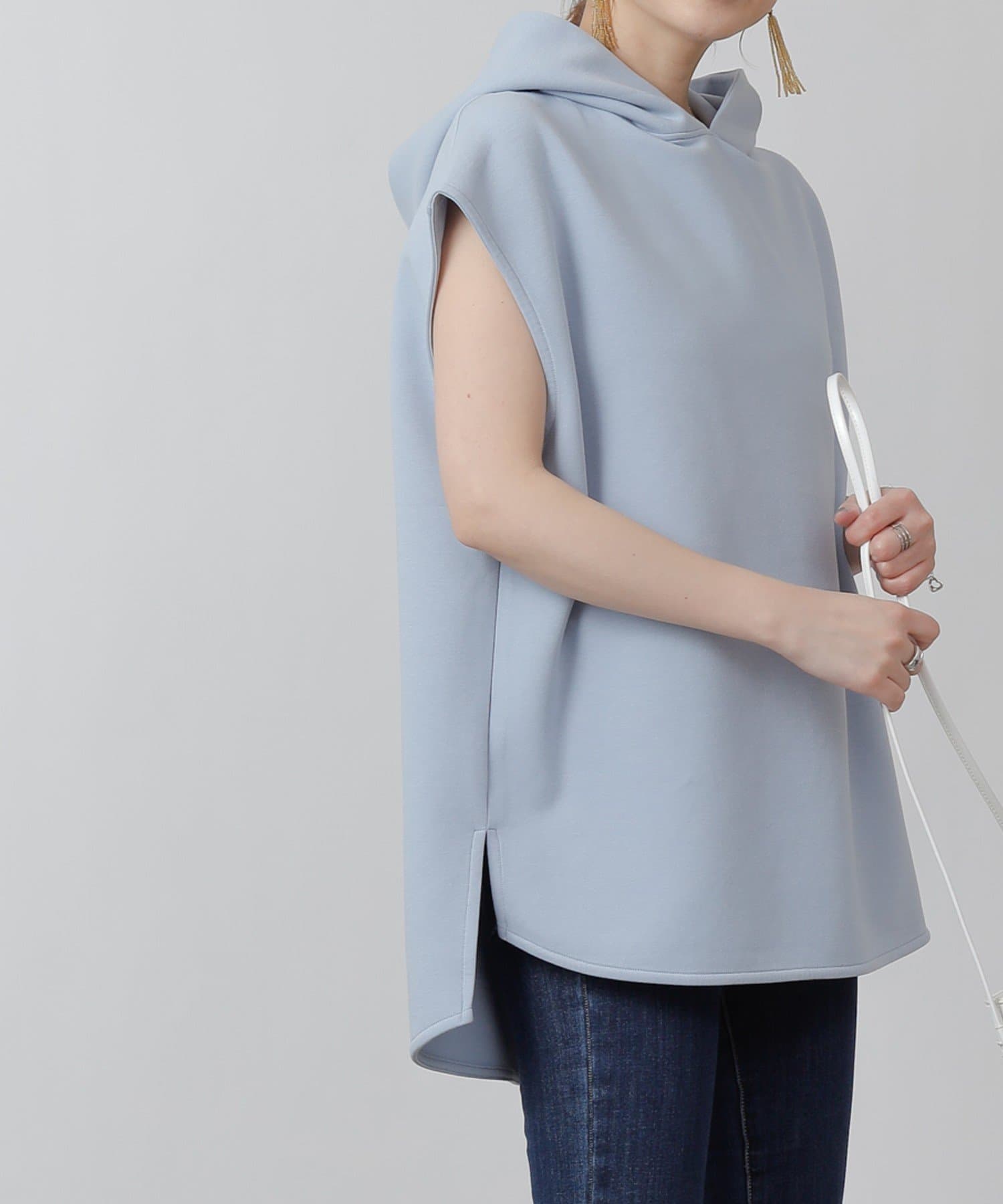 エアリーダンボールノースリーブパーカー Colony 2139 コロニー トゥーワンスリーナイン レディース Pal Closet パルクローゼット パルグループ公式ファッション通販サイト