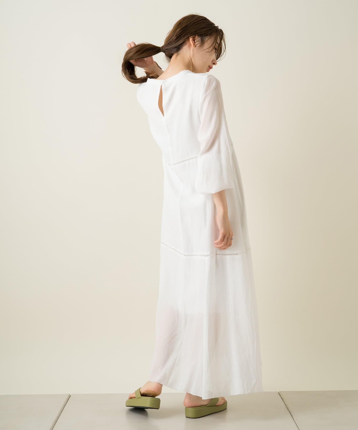 楊柳ティアードハシゴレースワンピース Kastane カスタネ レディース Pal Closet パルクローゼット パルグループ公式ファッション通販サイト