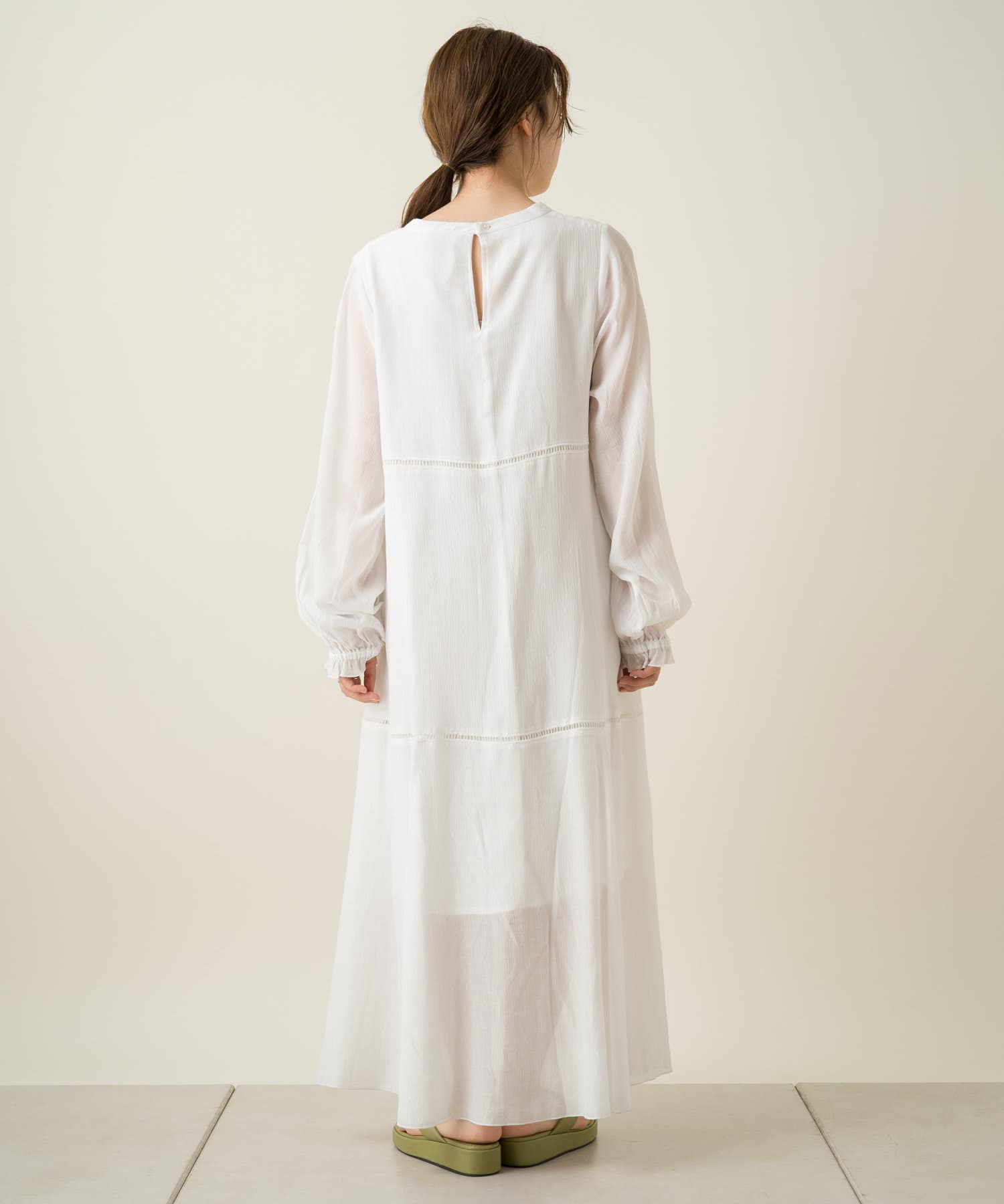 楊柳ティアードハシゴレースワンピース Kastane カスタネ レディース Pal Closet パルクローゼット パルグループ公式ファッション通販サイト