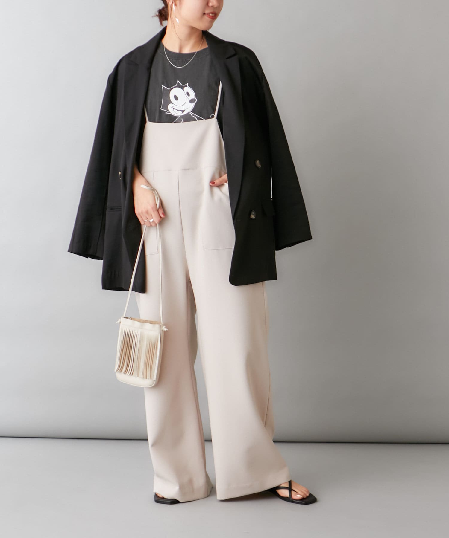 サスペンダーパンツ Omekashi オメカシ レディース Pal Closet パルクローゼット パルグループ公式ファッション通販サイト