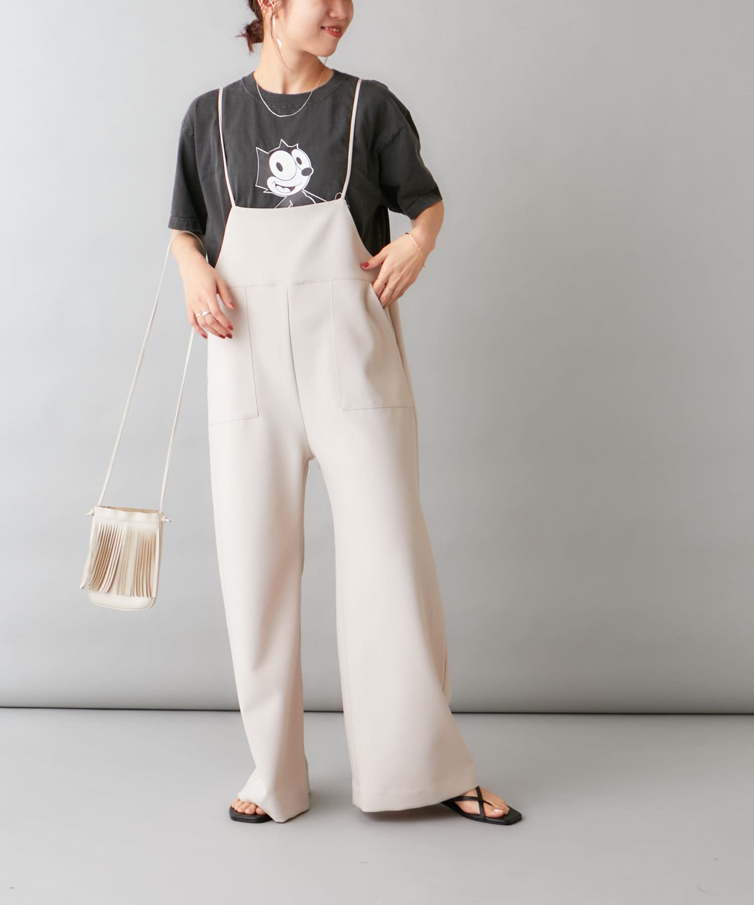 サスペンダーパンツ Omekashi オメカシ レディース Pal Closet パルクローゼット パルグループ公式ファッション通販サイト