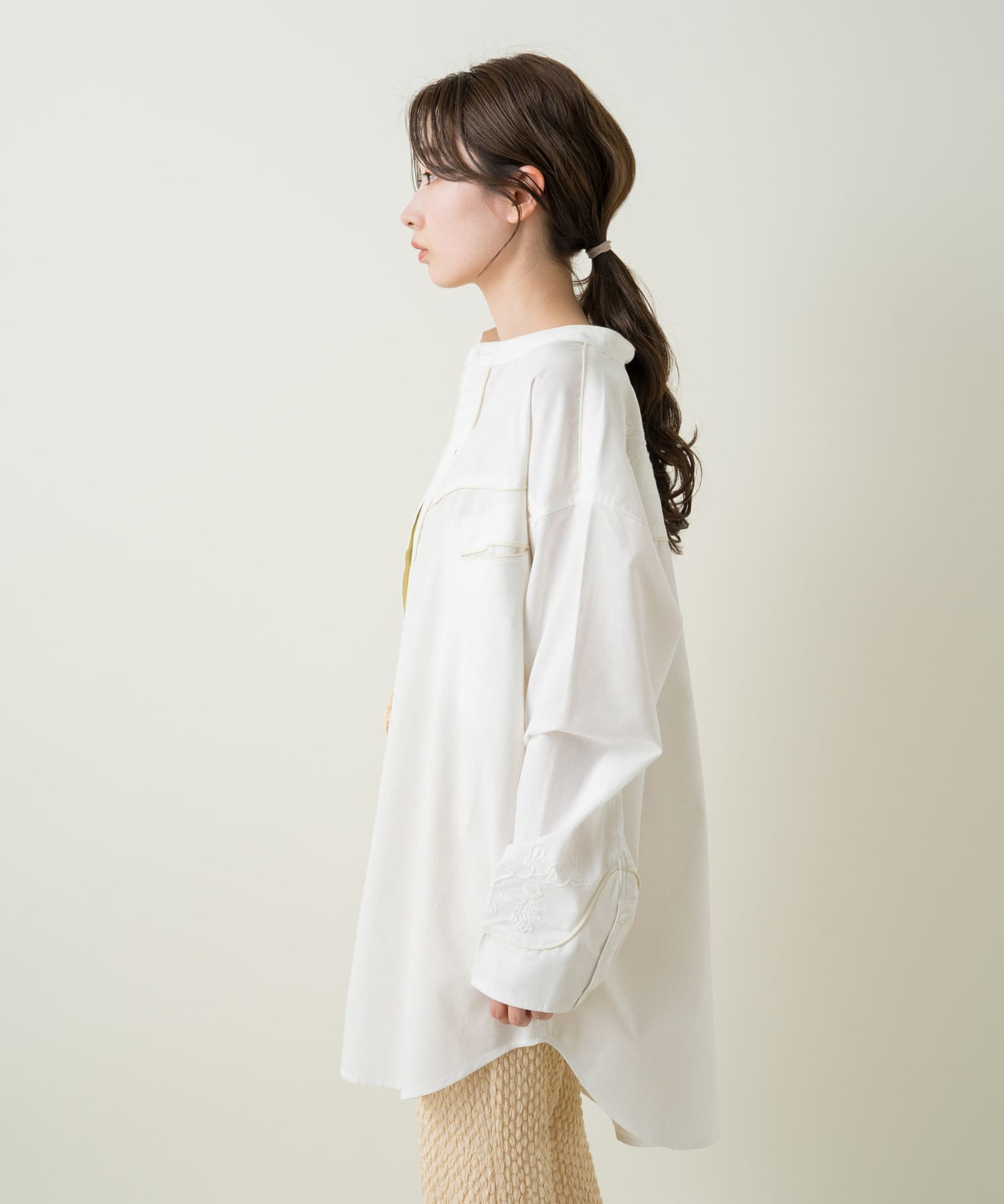 Thank Mat L リサイクルヤーンウエスタンシャツ Kastane カスタネ レディース Pal Closet パルクローゼット パルグループ公式ファッション通販サイト