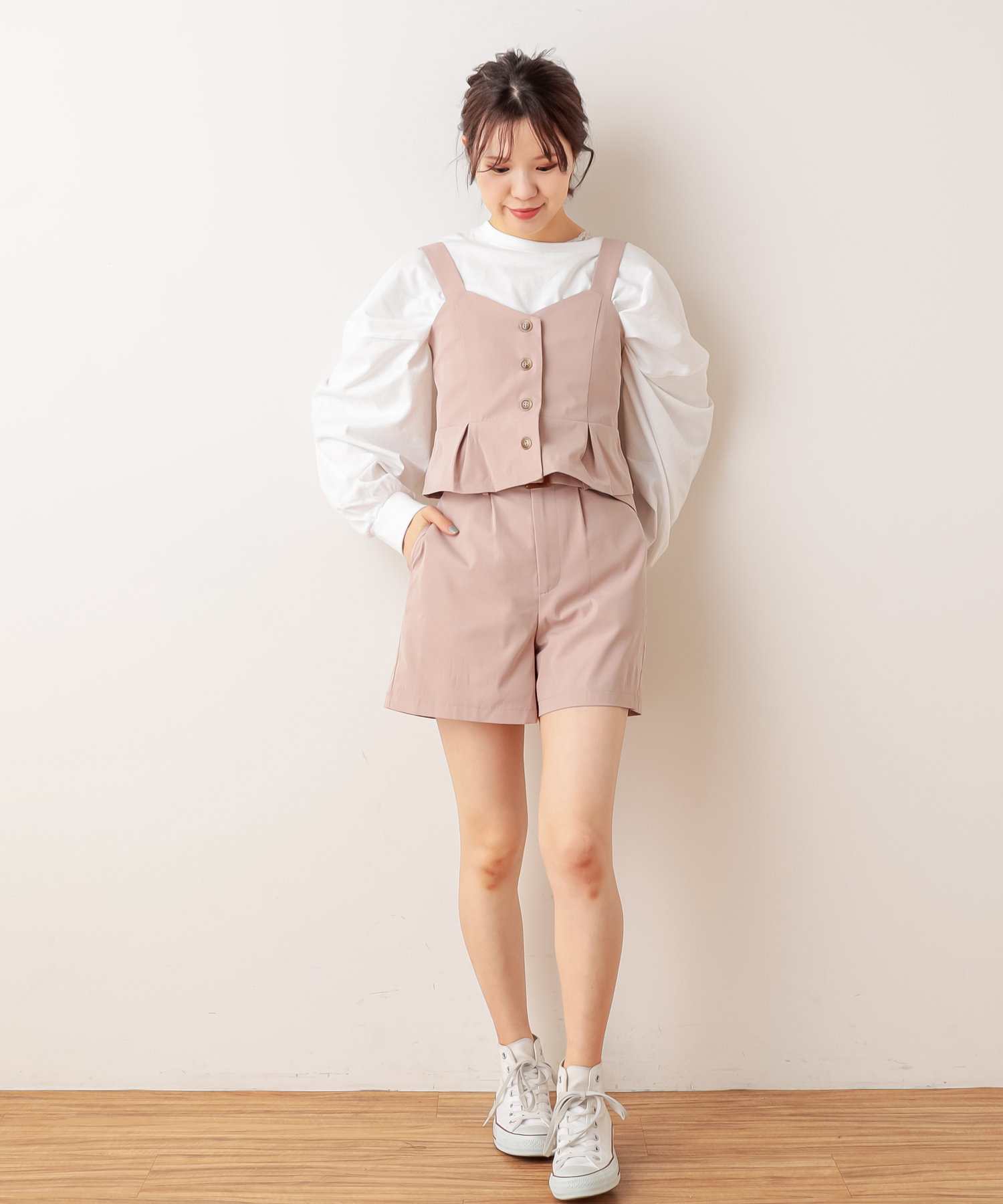 セットアップビスチェ Nice Claup Outlet ナイスクラップ アウトレット レディース Pal Closet パルクローゼット パルグループ公式ファッション通販サイト