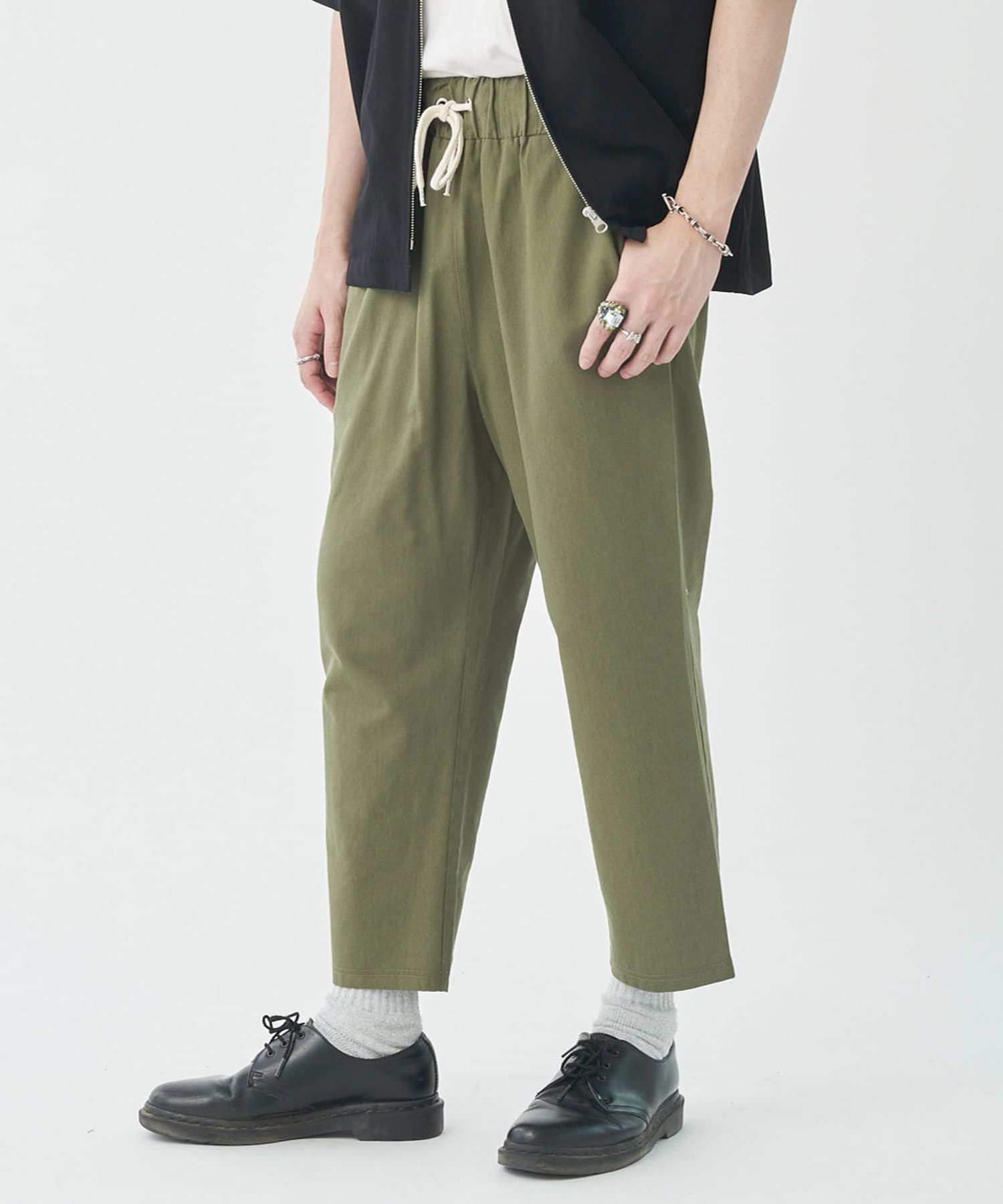 綿レーヨンイージーワイドパンツ Cpcm シーピーシーエム メンズ Pal Closet パルクローゼット パルグループ公式ファッション通販サイト