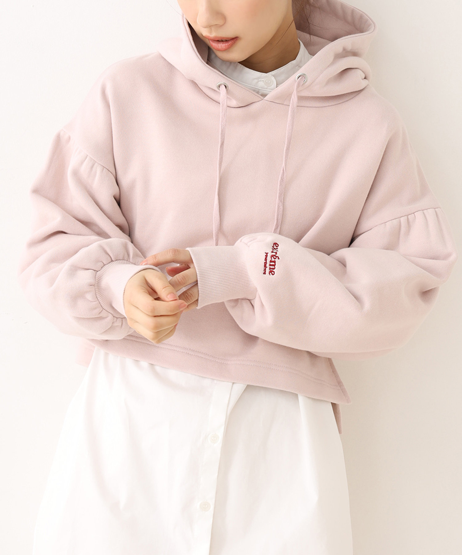 ダンボールフードショート丈パーカー One After Another Nice Claup ワンアフターアナザー ナイスクラップ レディース Pal Closet パルクローゼット パルグループ公式ファッション通販サイト