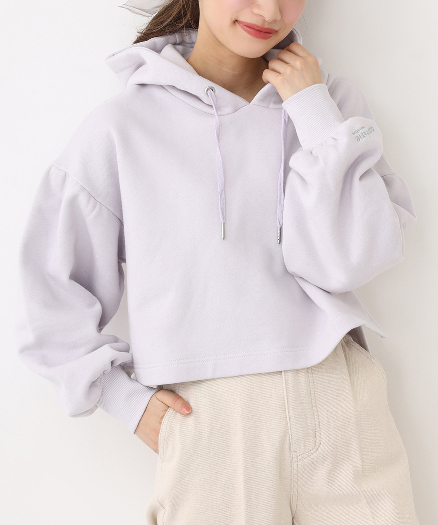 ダンボールフードショート丈パーカー One After Another Nice Claup ワンアフターアナザー ナイスクラップ レディース Pal Closet パルクローゼット パルグループ公式ファッション通販サイト