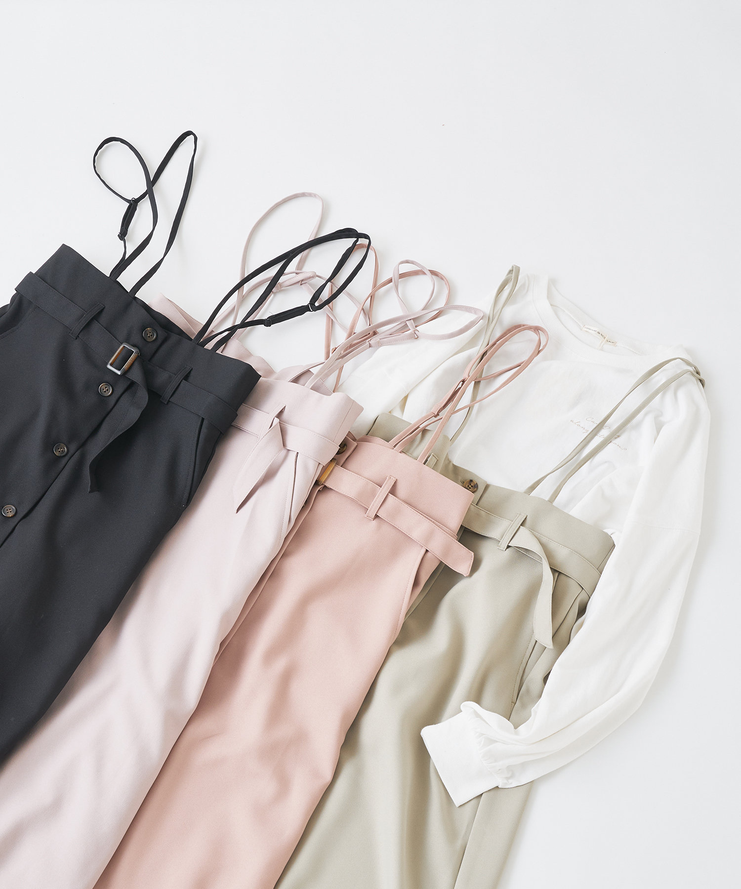 サス付きｆ釦タイトスカート Nice Claup Outlet ナイスクラップ アウトレット レディース Pal Closet パルクローゼット パルグループ公式ファッション通販サイト