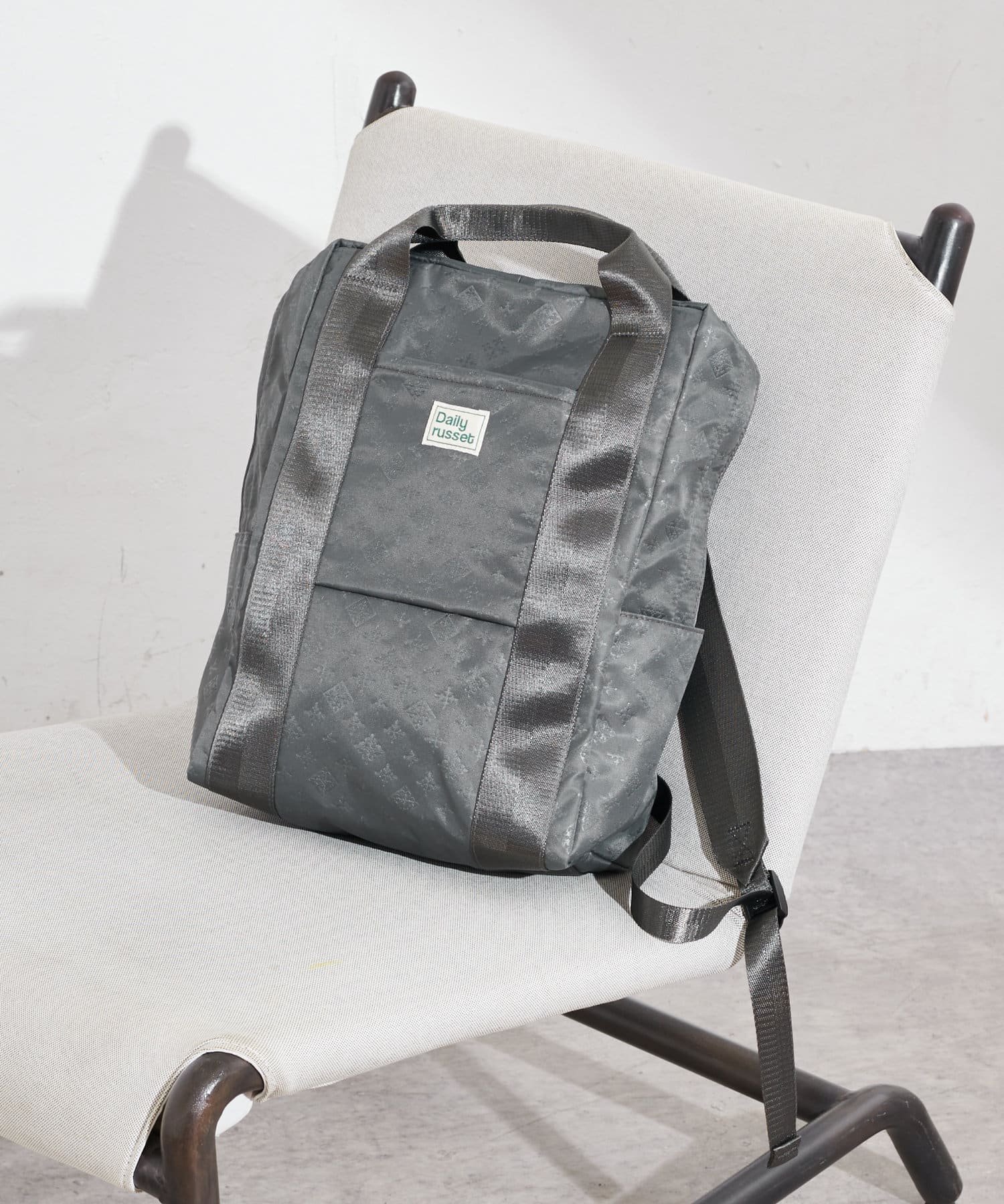 容量18l 裏張りナイロン 型押しテープリュックトートバッグ Daily Russet デイリー ラシット レディース Pal Closet パルクローゼット パルグループ公式ファッション通販サイト