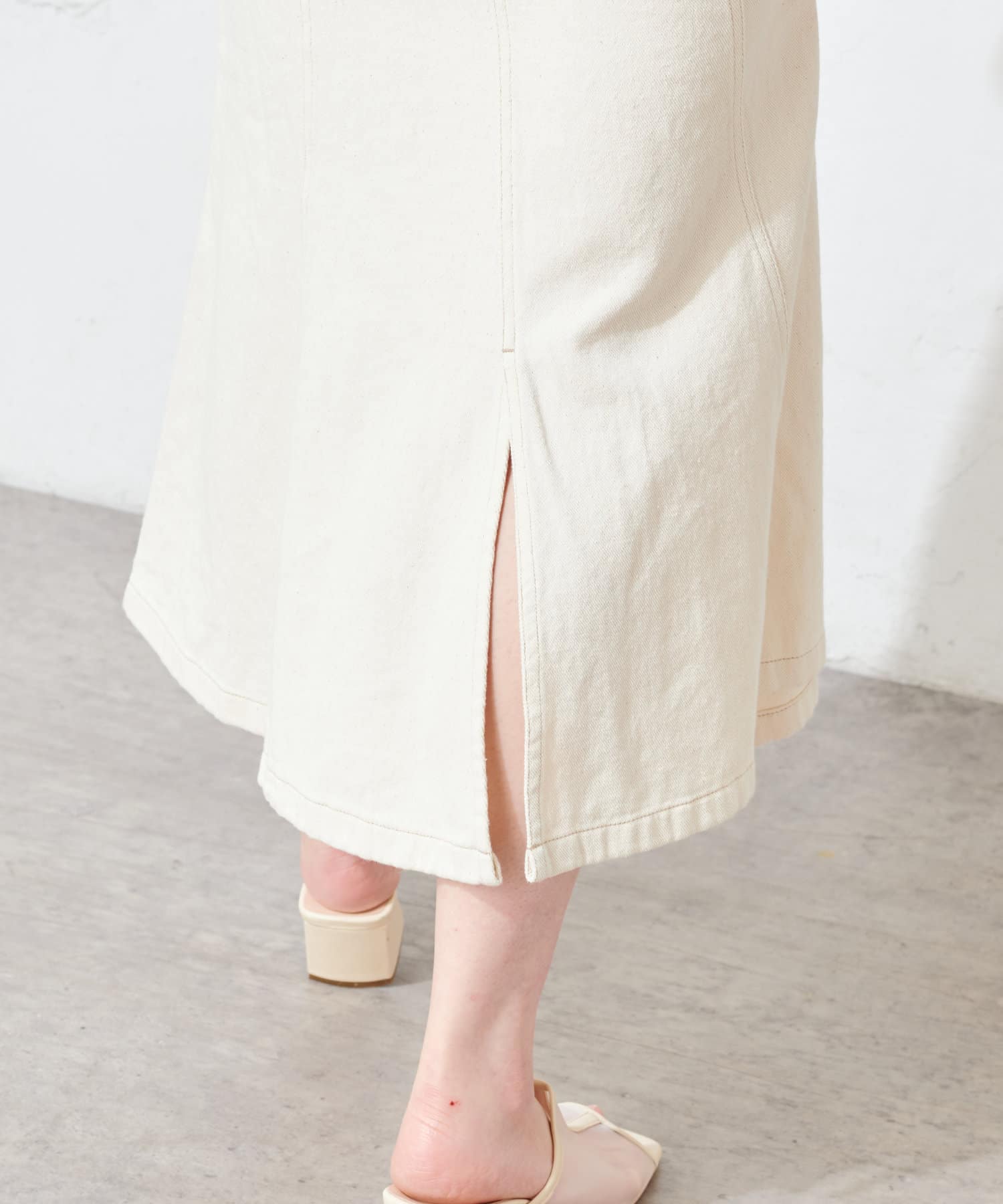 natural couture(ナチュラルクチュール) マーメイドフレアスカート
