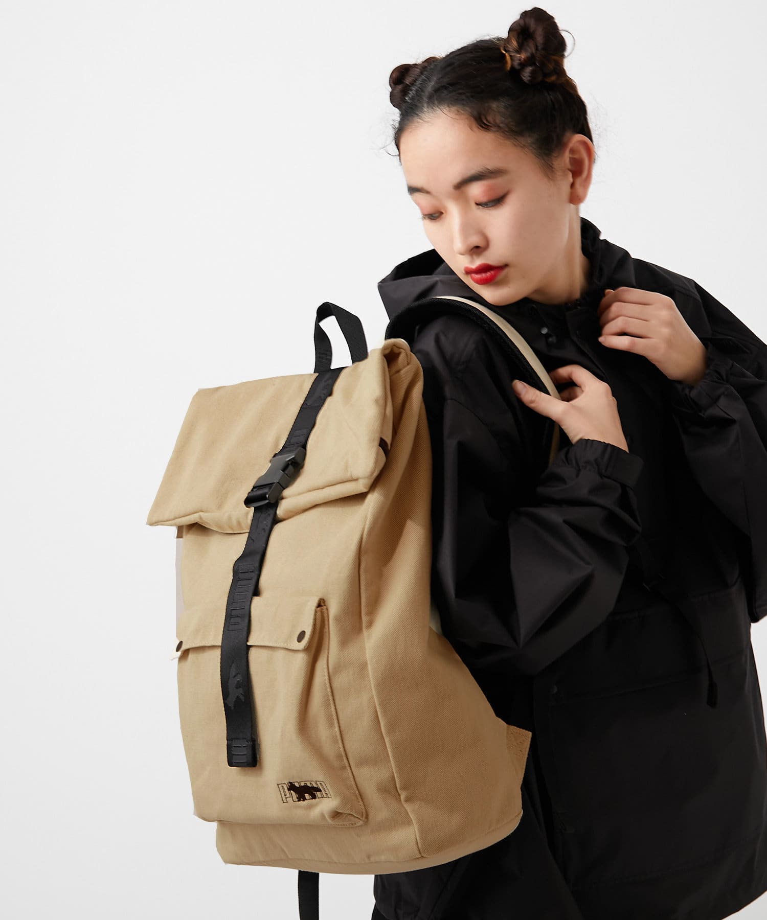 Puma Maison Kitsune Back Pack リュック Ear Papillonner イア パピヨネ レディース Pal Closet パルクローゼット パルグループ公式ファッション通販サイト