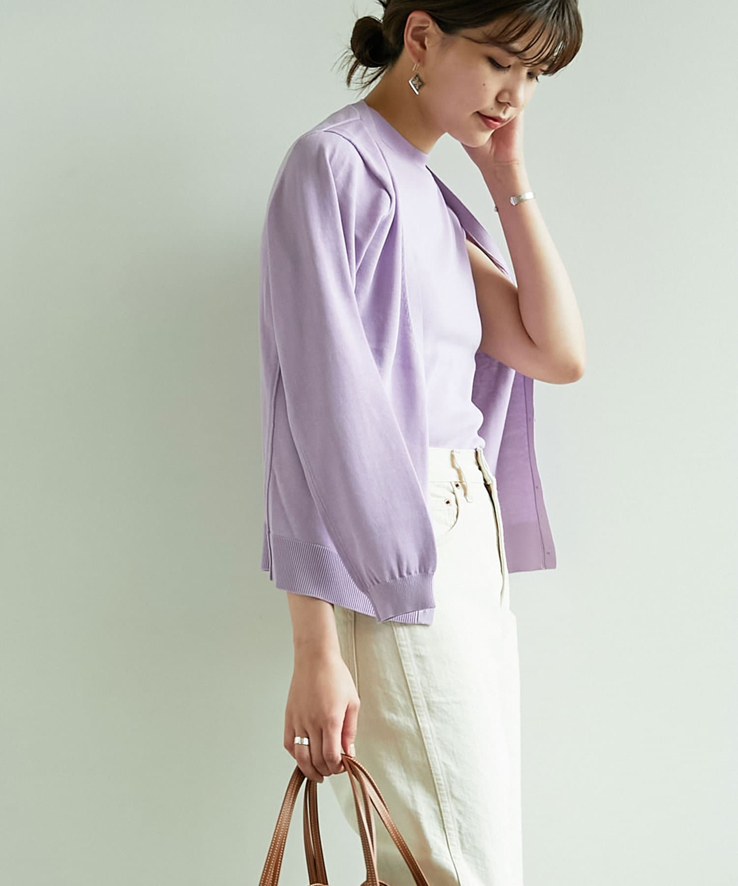 アイスコットンカーディガン Gallardagalante ガリャルダガランテ レディース Pal Closet パルクローゼット パルグループ公式ファッション通販サイト