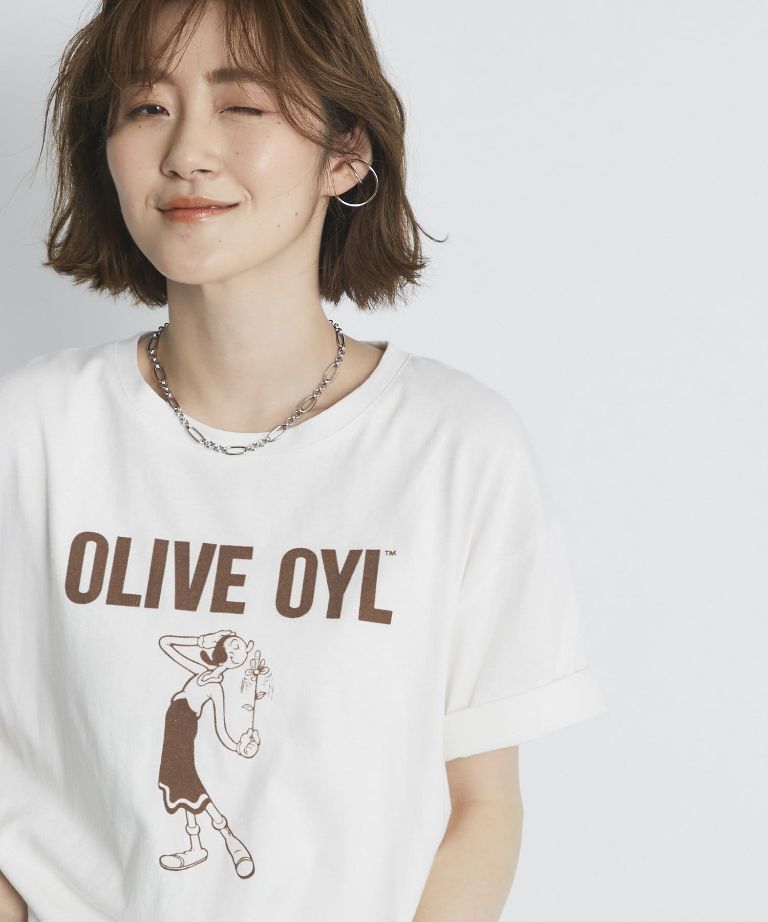 un dix cors(アンディコール) ここでしか手に入らない！【WEB限定・洗える】オリーブTシャツ