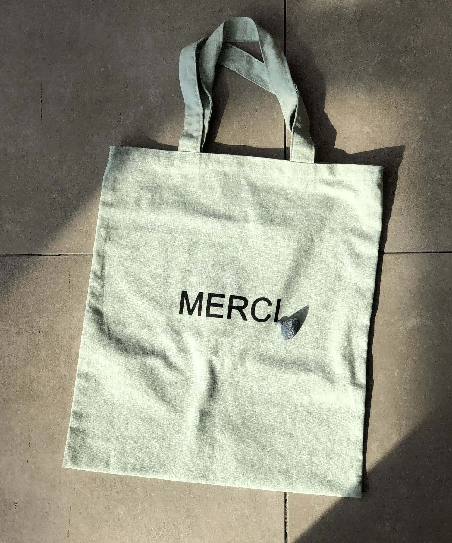 un dix cors(アンディコール) 【FatimaMorocco(ファティマモロッコ)】ミントエコバッグ