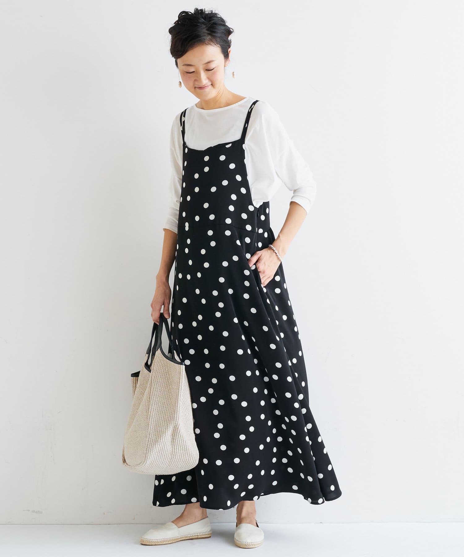 ドットキャミソールワンピース Beardsley ビアズリー レディース Pal Closet パルクローゼット パルグループ公式ファッション通販サイト