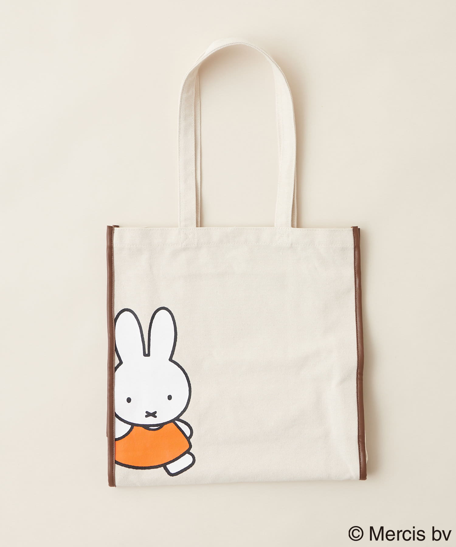 MIFFYコラボパイピングおでかけトートバッグ | natural couture