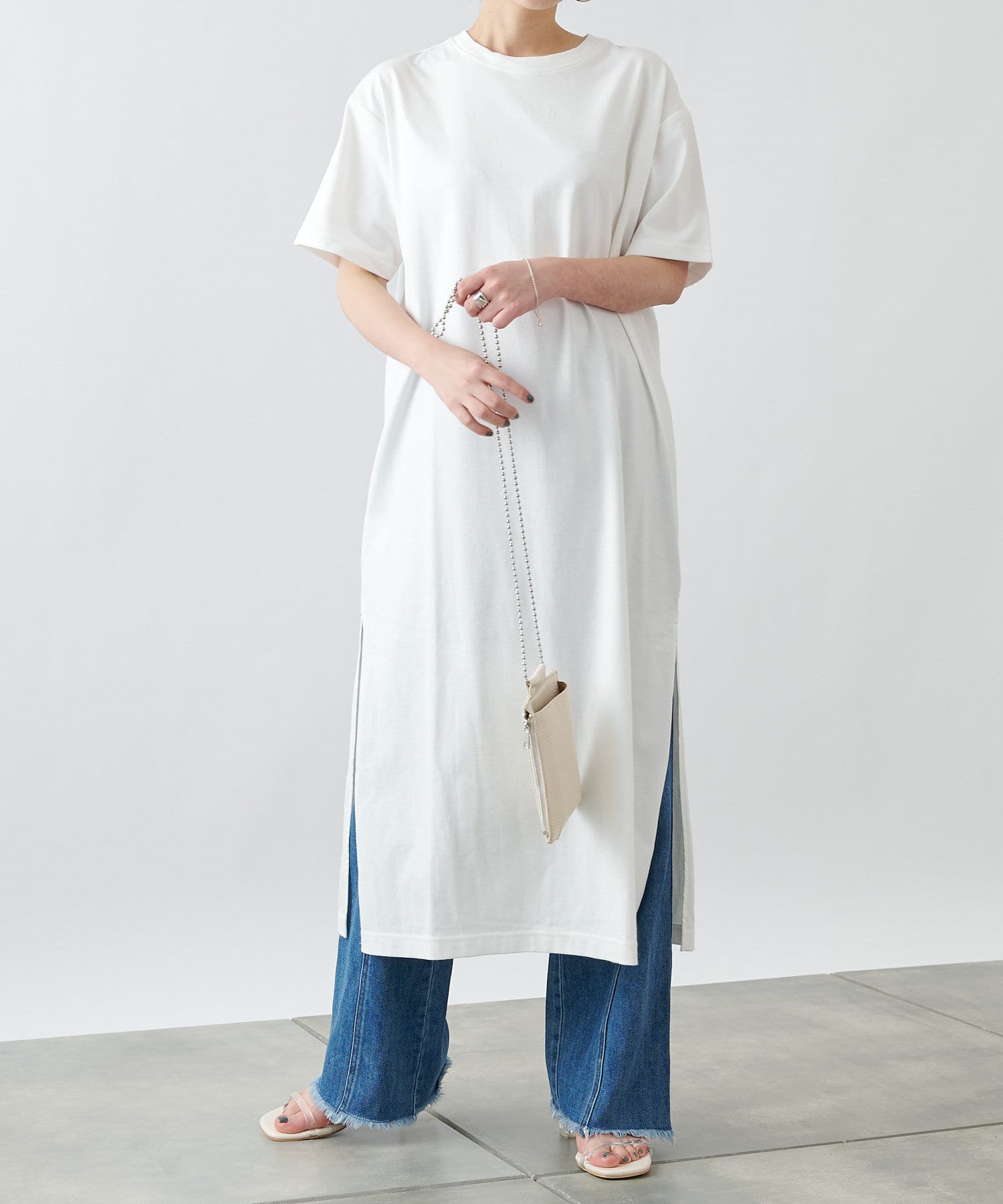 Ultra Hybrid Usaコットンtシャツワンピース 動画有り Colony 2139 コロニー トゥーワンスリーナイン レディース Pal Closet パルクローゼット パルグループ公式ファッション通販サイト