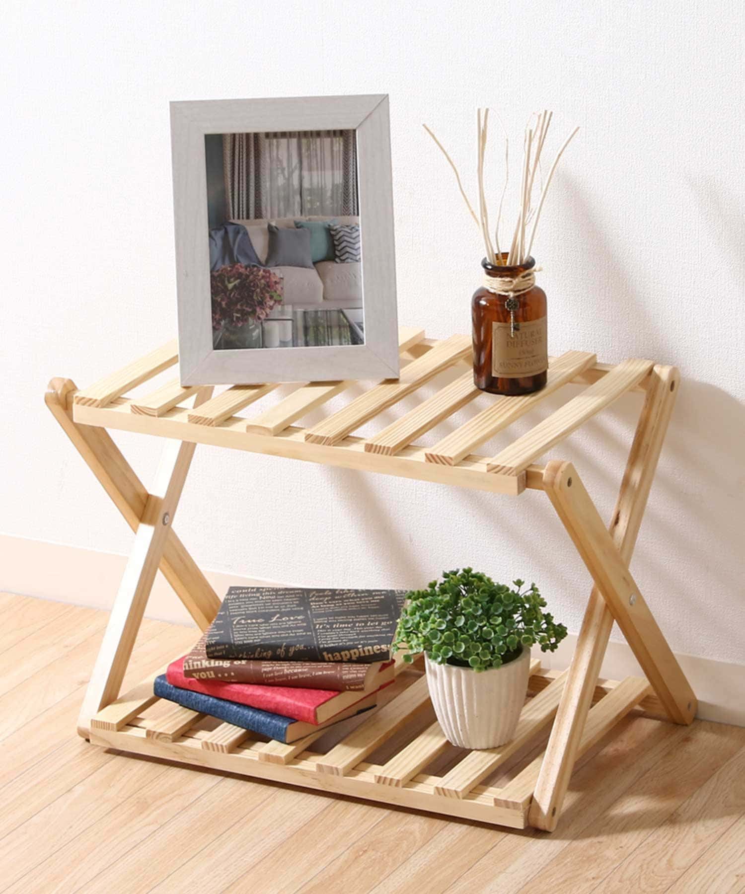 mu アーム フォールディング ウッドラック 2段 Ciaopanic Typy チャオパニックティピー ライフスタイル Pal Closet パルクローゼット パルグループ公式ファッション通販サイト