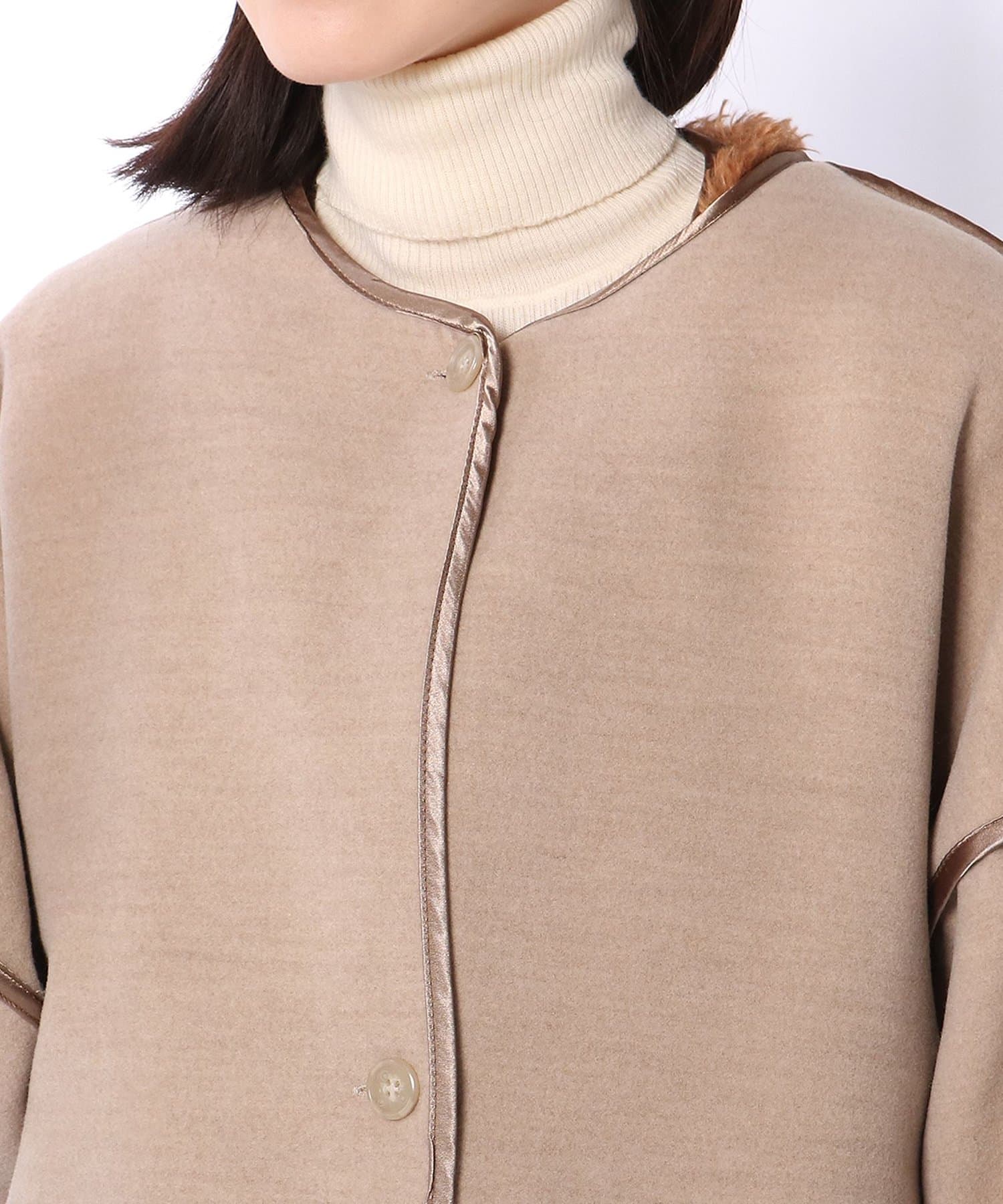Kastane】パイピングコート×ボアベストSET | OUTLET(アウトレット 