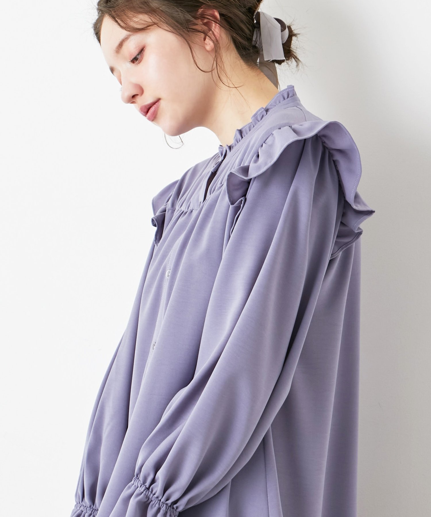 スタンドフリルミニワンピース Olive Des Olive オリーブ デ オリーブ レディース Pal Closet パルクローゼット パルグループ公式ファッション通販サイト