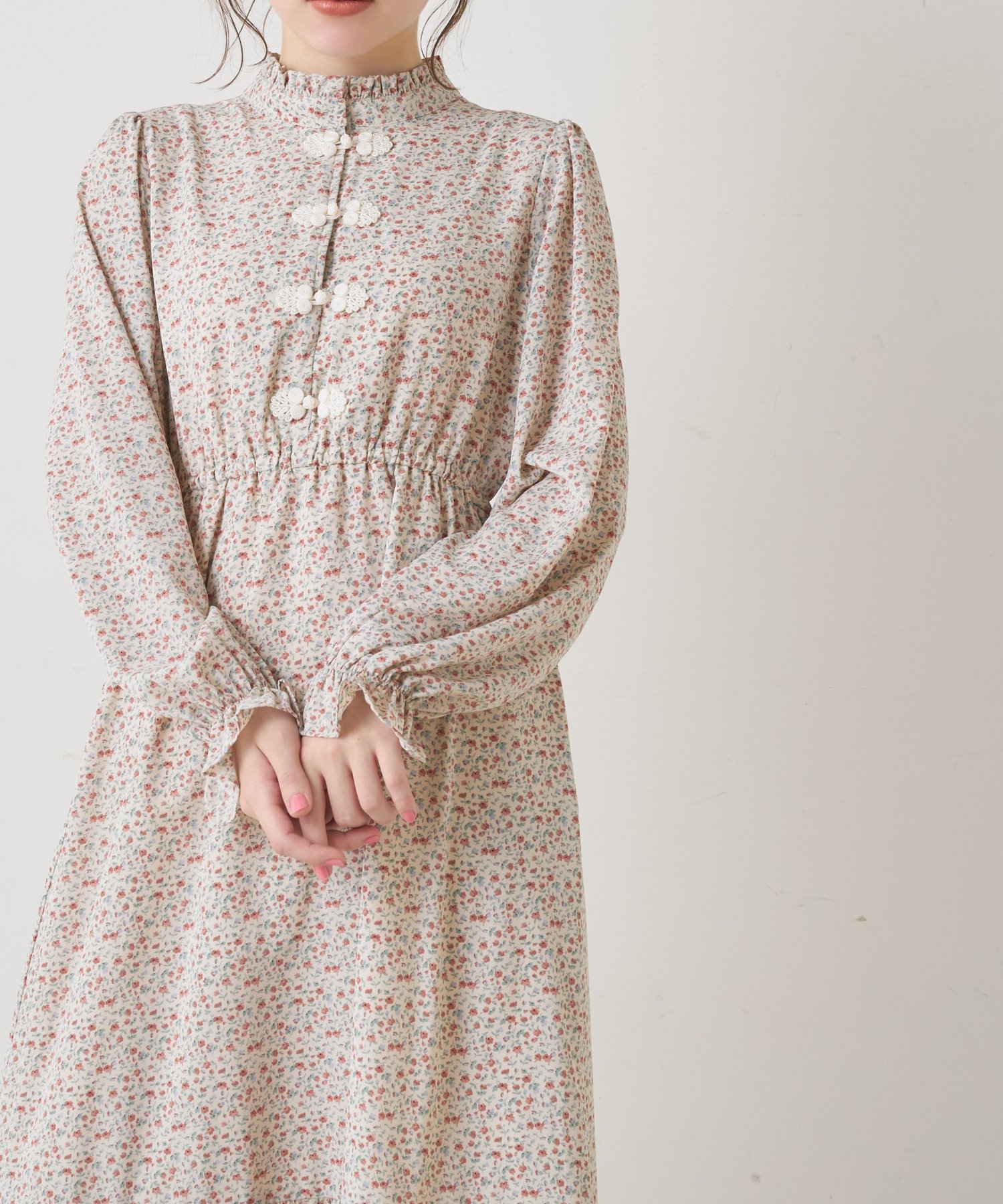 チャイナボタンワンピース Olive Des Olive オリーブ デ オリーブ レディース Pal Closet パルクローゼット パルグループ公式ファッション通販サイト