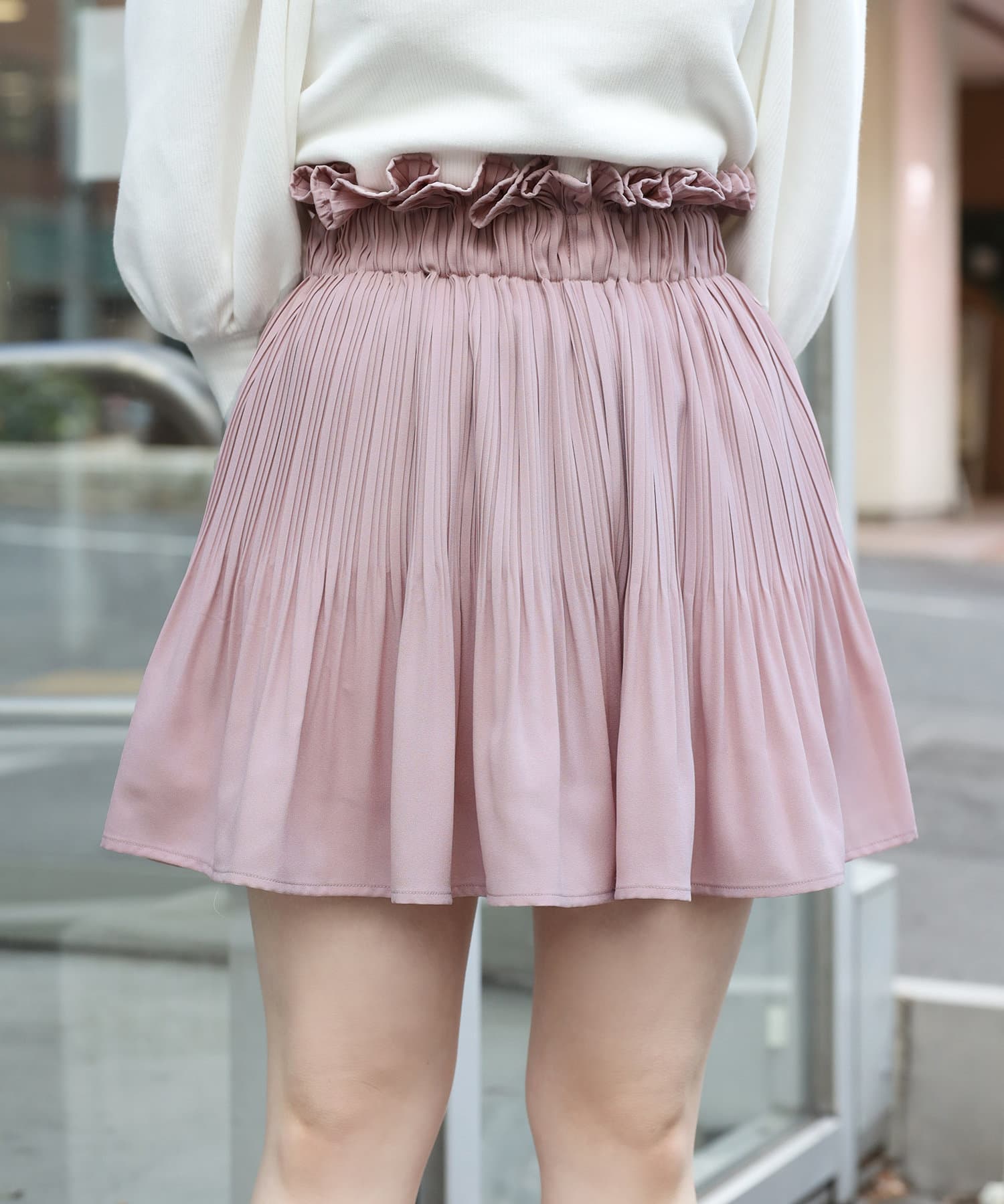 プリーツショートパンツ One After Another Nice Claup ワンアフターアナザー ナイスクラップ レディース Pal Closet パルクローゼット パルグループ公式ファッション通販サイト