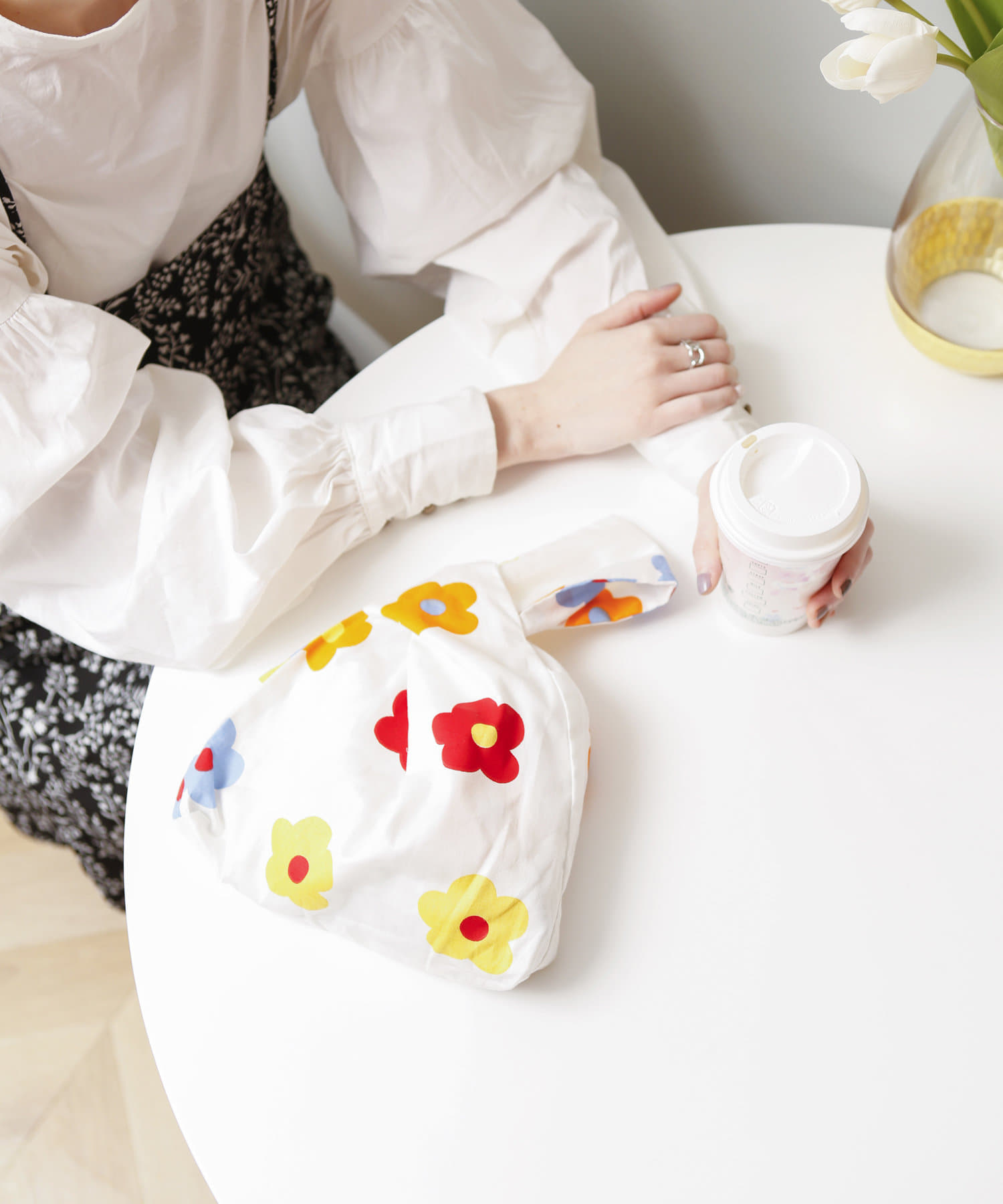 Hello Korea フラワートライアングルバッグ Asoko アソコ レディース Pal Closet パルクローゼット パルグループ公式ファッション通販サイト