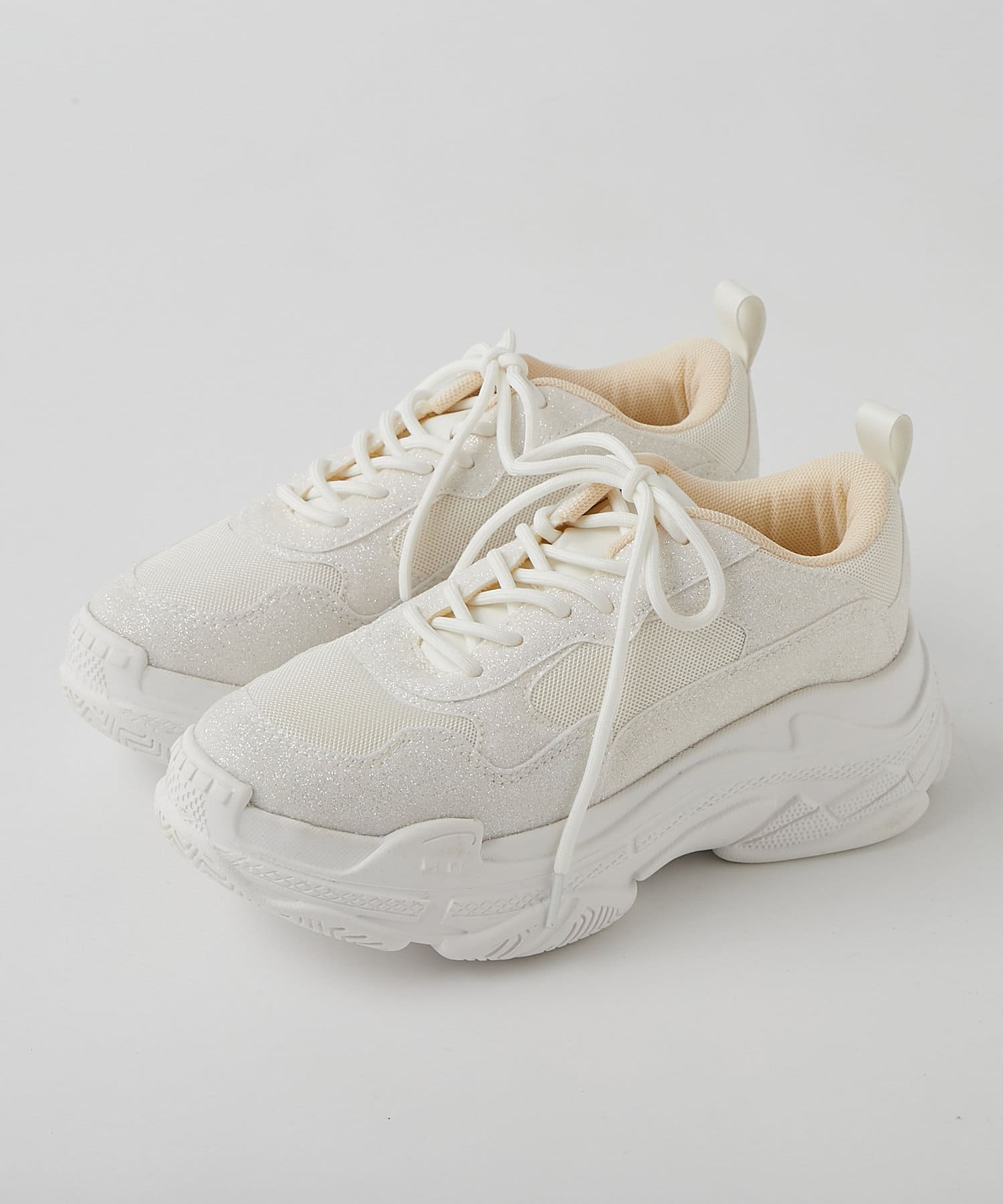 厚底ラメスニーカー One After Another Nice Claup ワンアフターアナザー ナイスクラップ レディース Pal Closet パルクローゼット パルグループ公式ファッション通販サイト