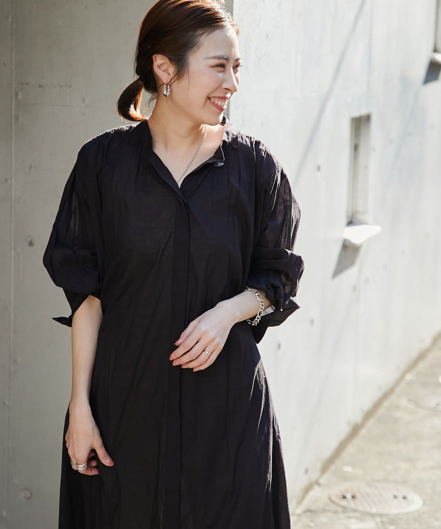 説明動画付き Indiaシルクタッチボイルコンチ釦ワンピース Ciaopanic Typy チャオパニックティピー レディース Pal Closet パルクローゼット パルグループ公式ファッション通販サイト