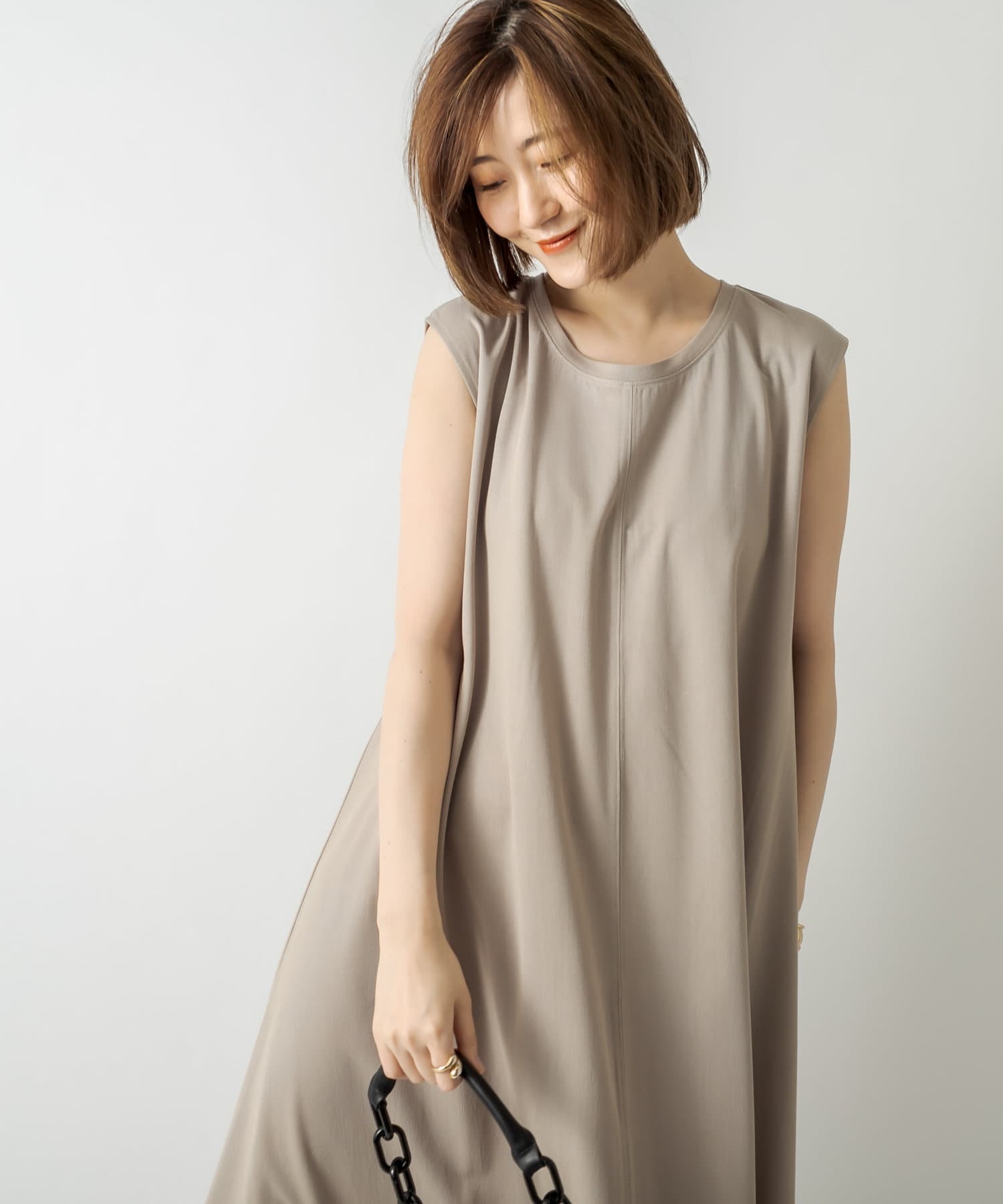 un dix cors(アンディコール) ここでしか手に入らない！【WEB限定】ベルト付きワンピース